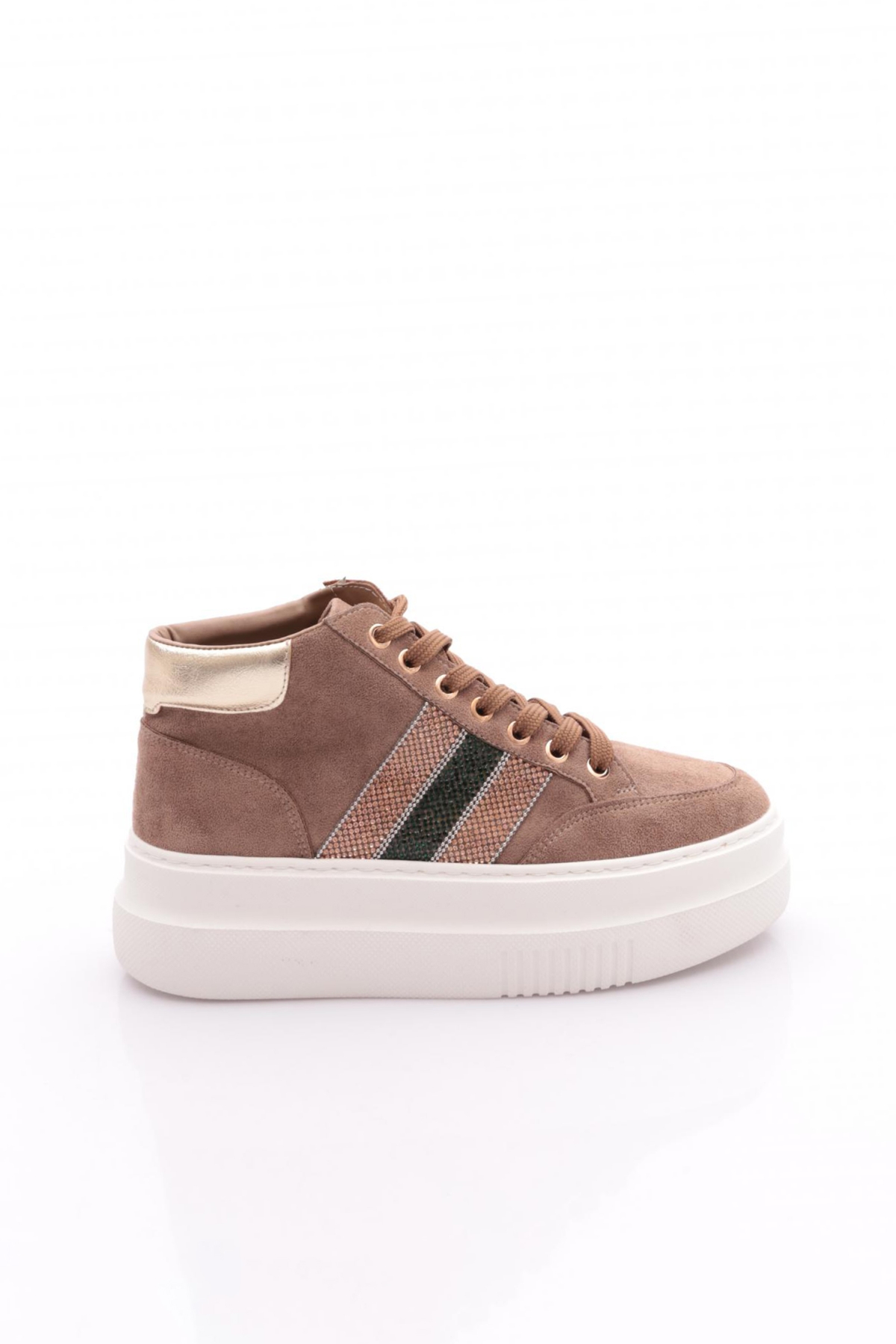 1014 Kadin Kalin Taban Sneaker - Görsel 2