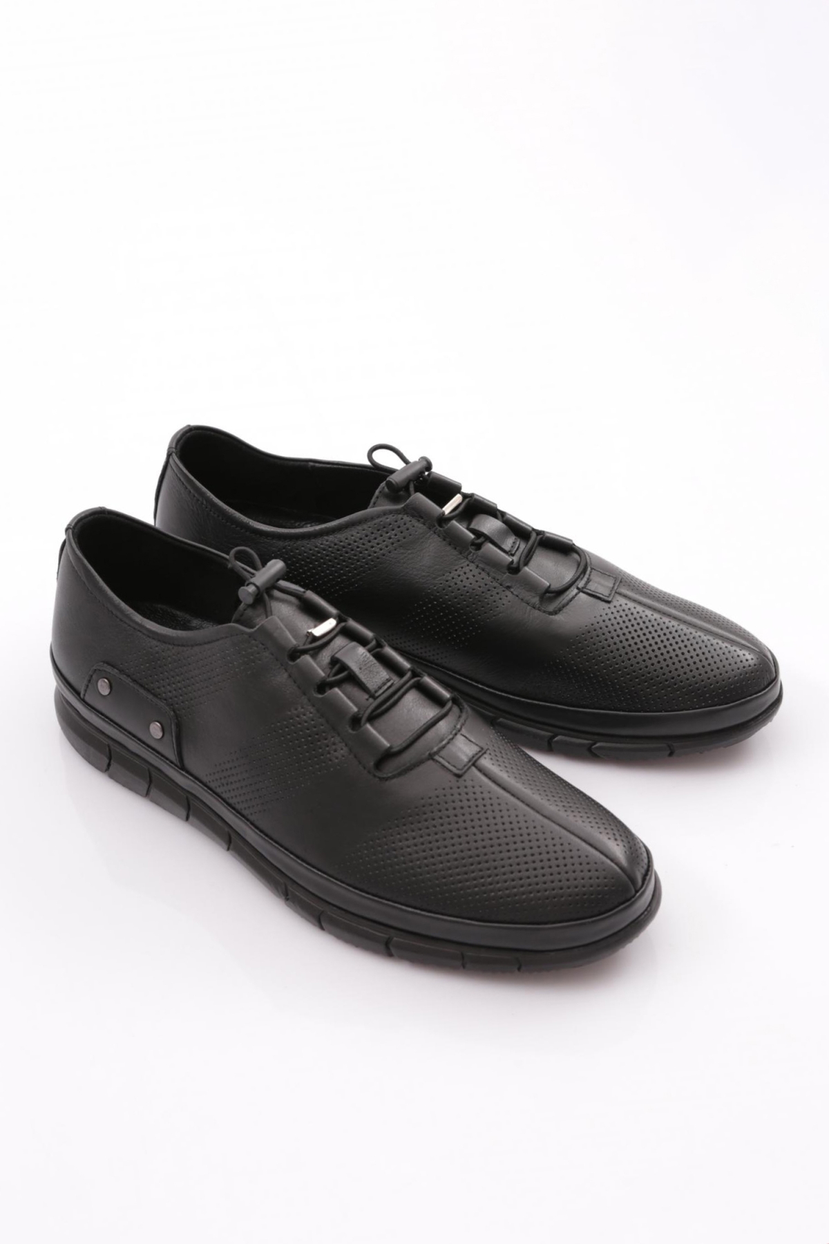 6022 Erkek Lastik Bağcikli Sneaker Ayakkabi - Görsel 3