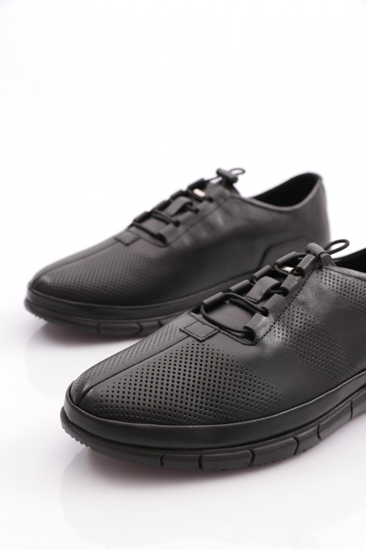 6022 Erkek Lastik Bağcikli Sneaker Ayakkabi - Görsel 5