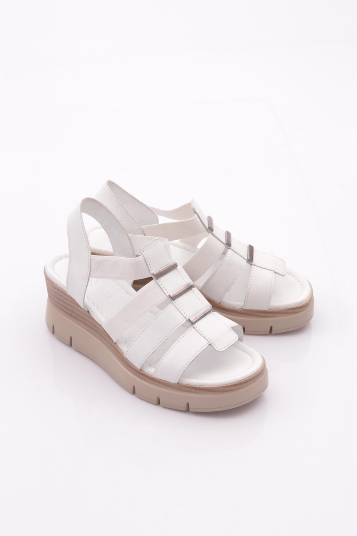 2700 -23740 Kadin Kalin Taban Sandalet - Görsel 3