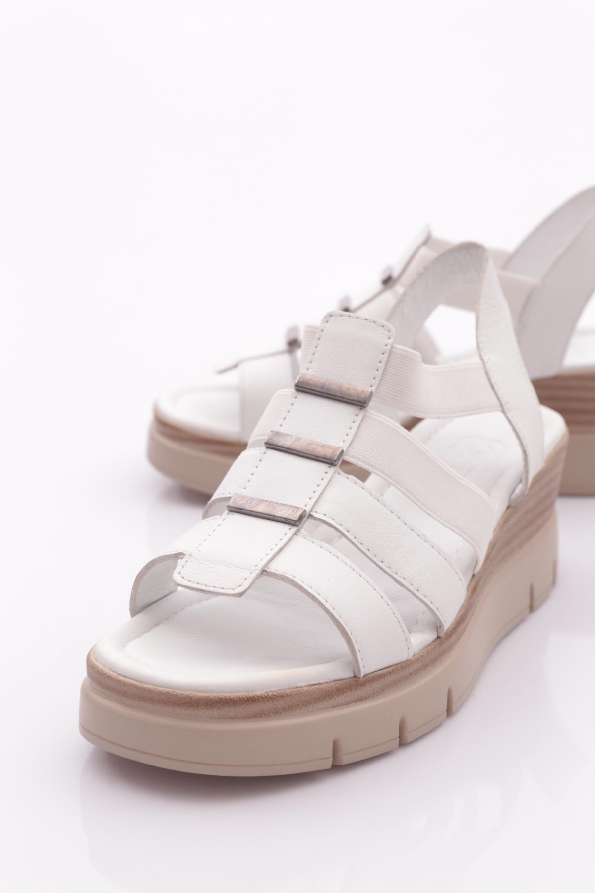 2700 -23740 Kadin Kalin Taban Sandalet - Görsel 5