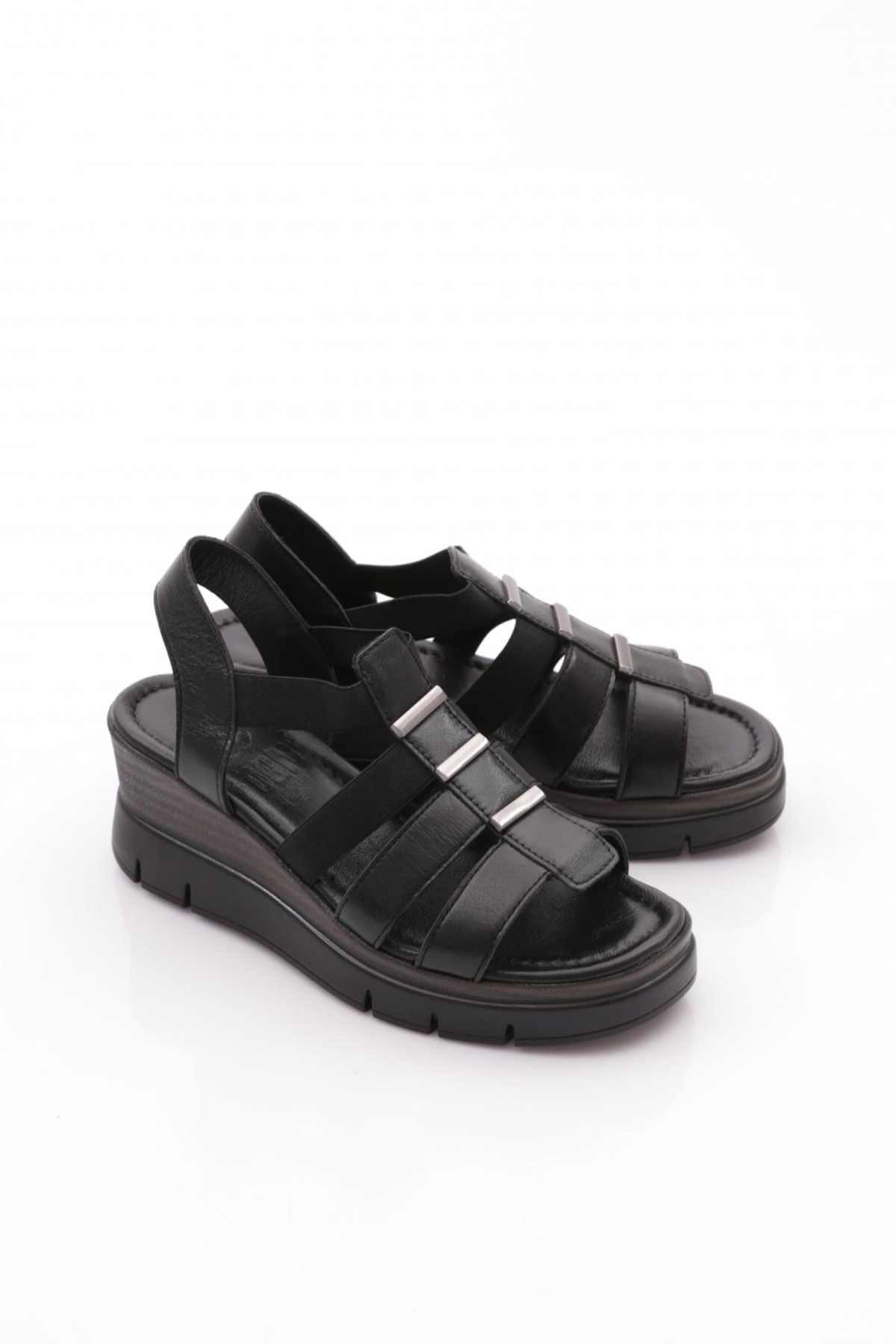 2700 -23740 Kadin Kalin Taban Sandalet - Görsel 3