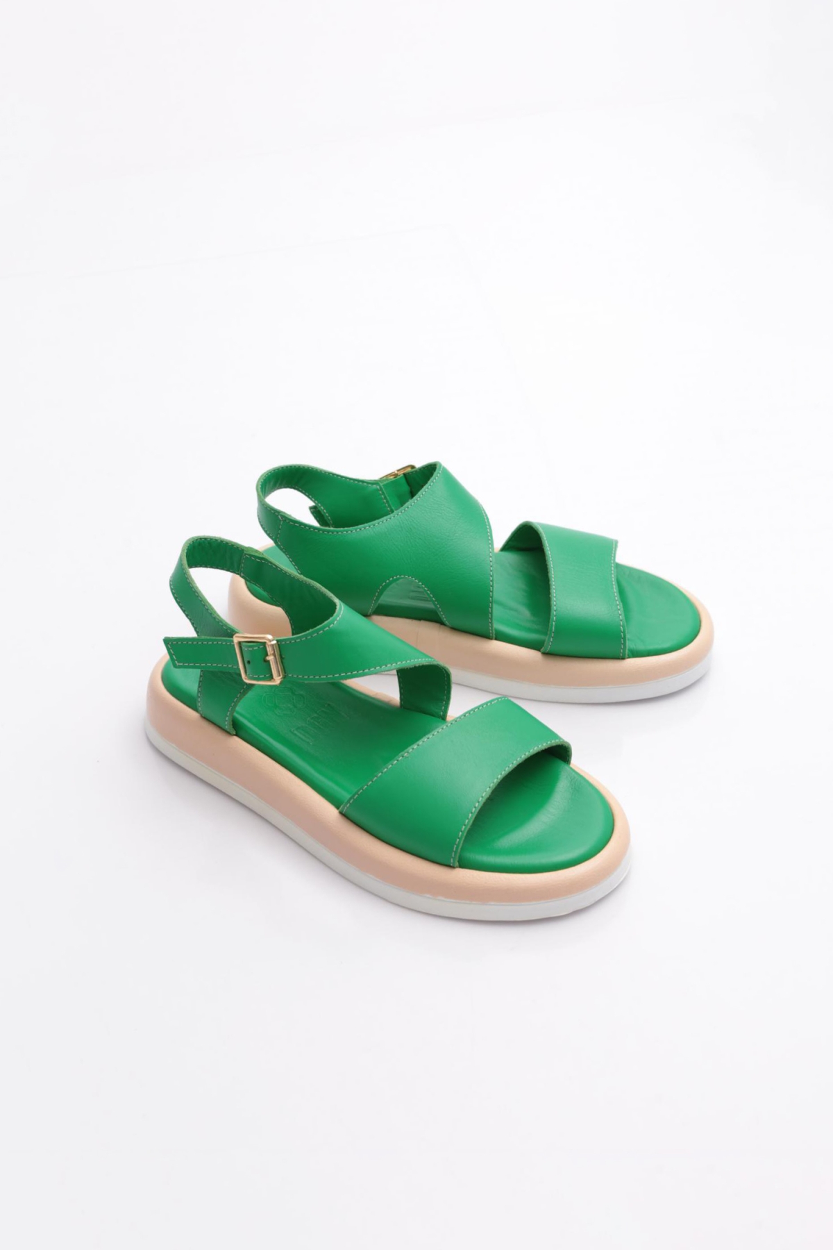 2129-2133 Kadin Cirtli Sandalet - Görsel 3