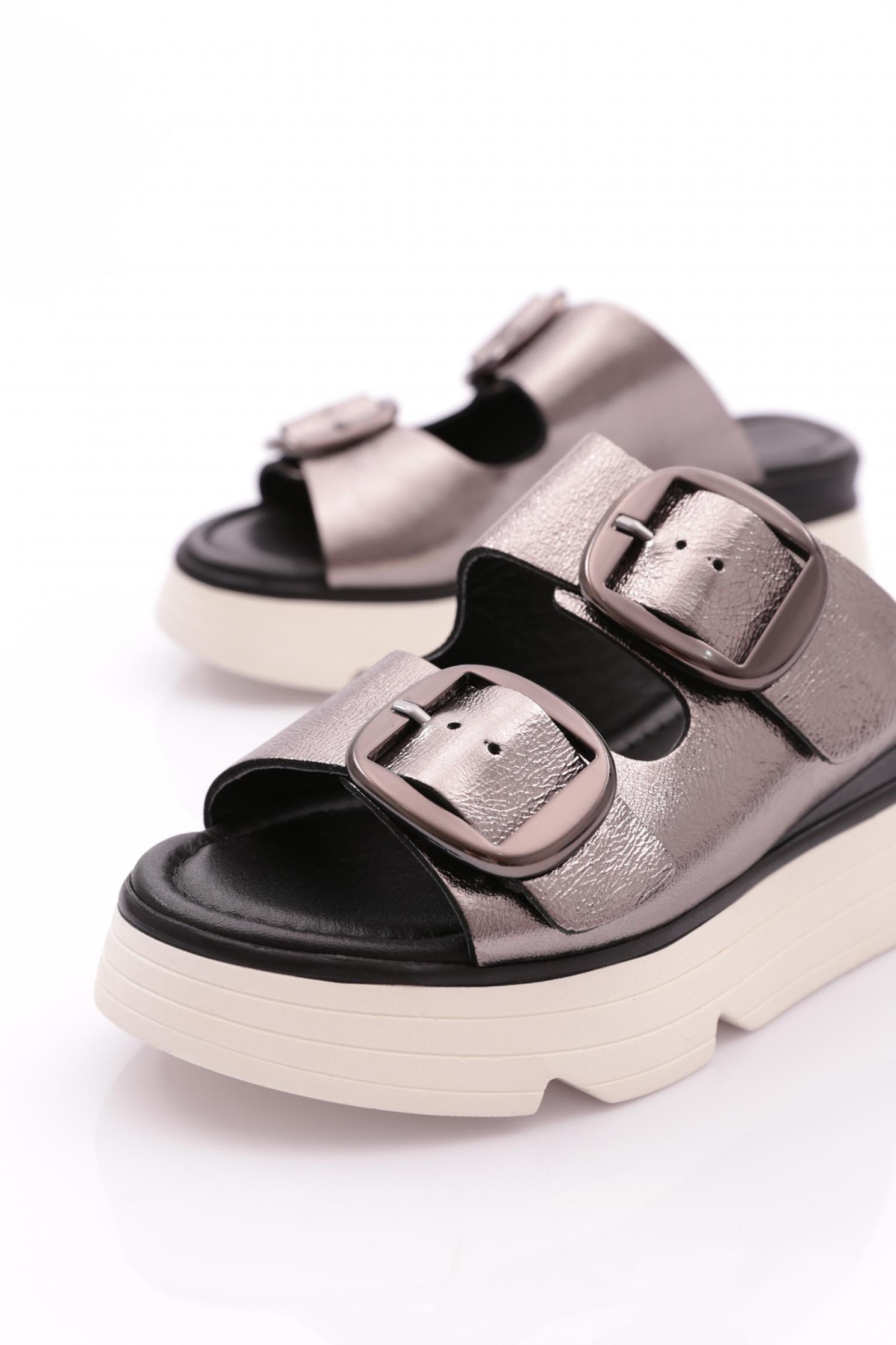 388-25276 Kadin Kalin Taban Terlik - Görsel 5