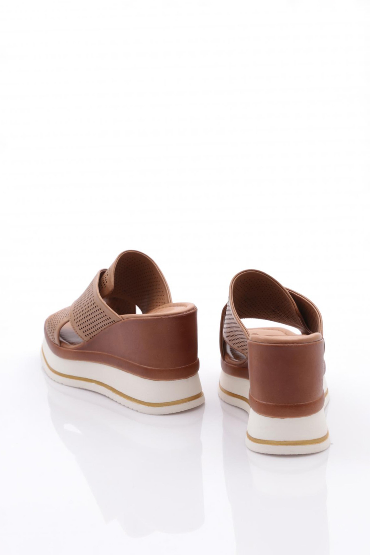 319-24170 Kadin Mega Kalin Taban Terlik - Görsel 4