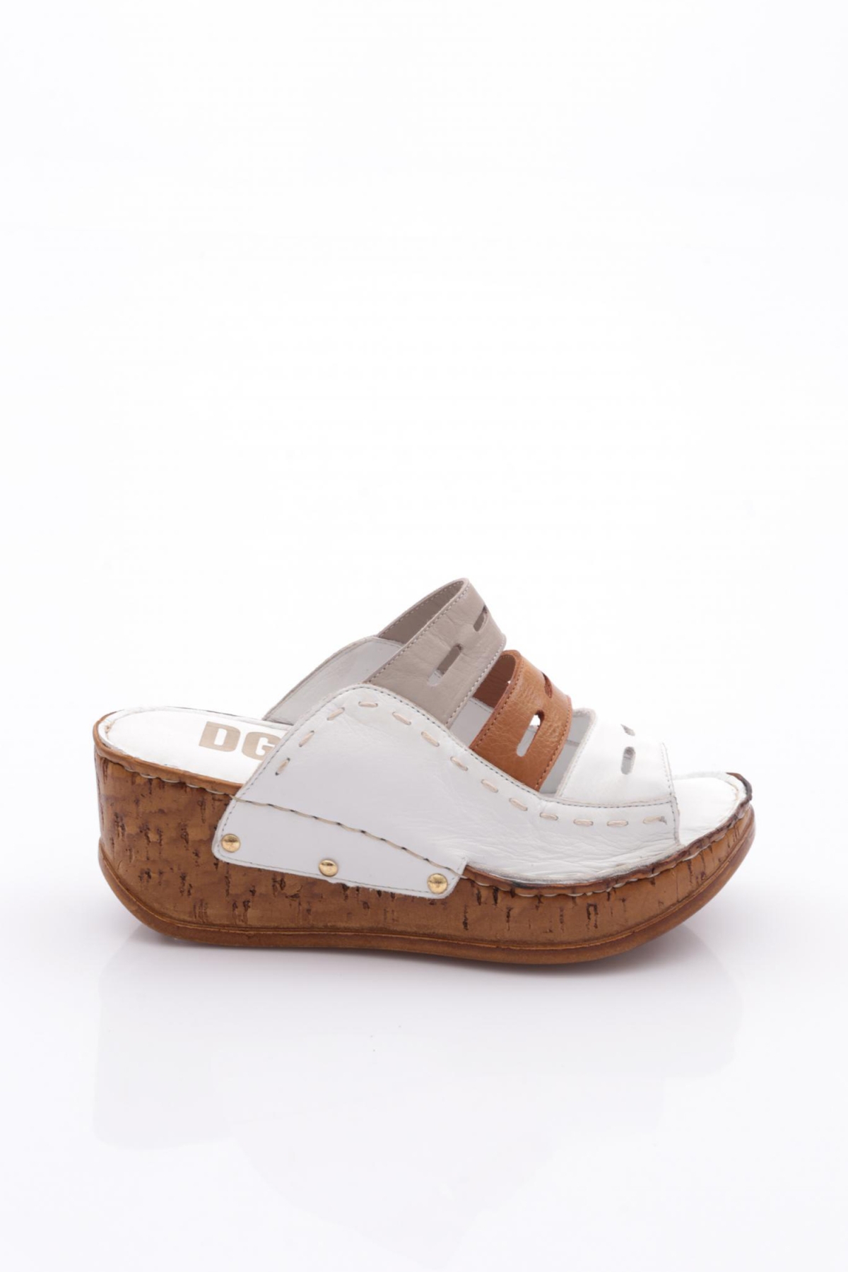 218-2064 Kadin Mega Kalin Taban Terlik - Görsel 2