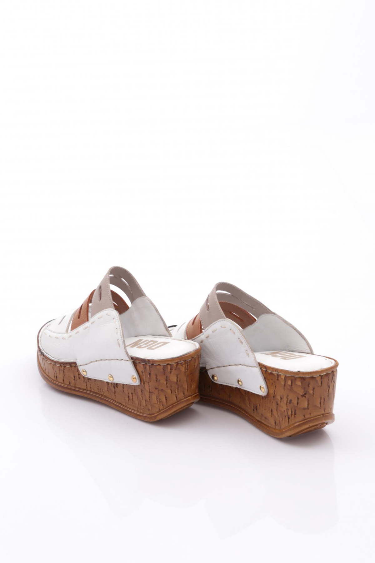 218-2064 Kadin Mega Kalin Taban Terlik - Görsel 4