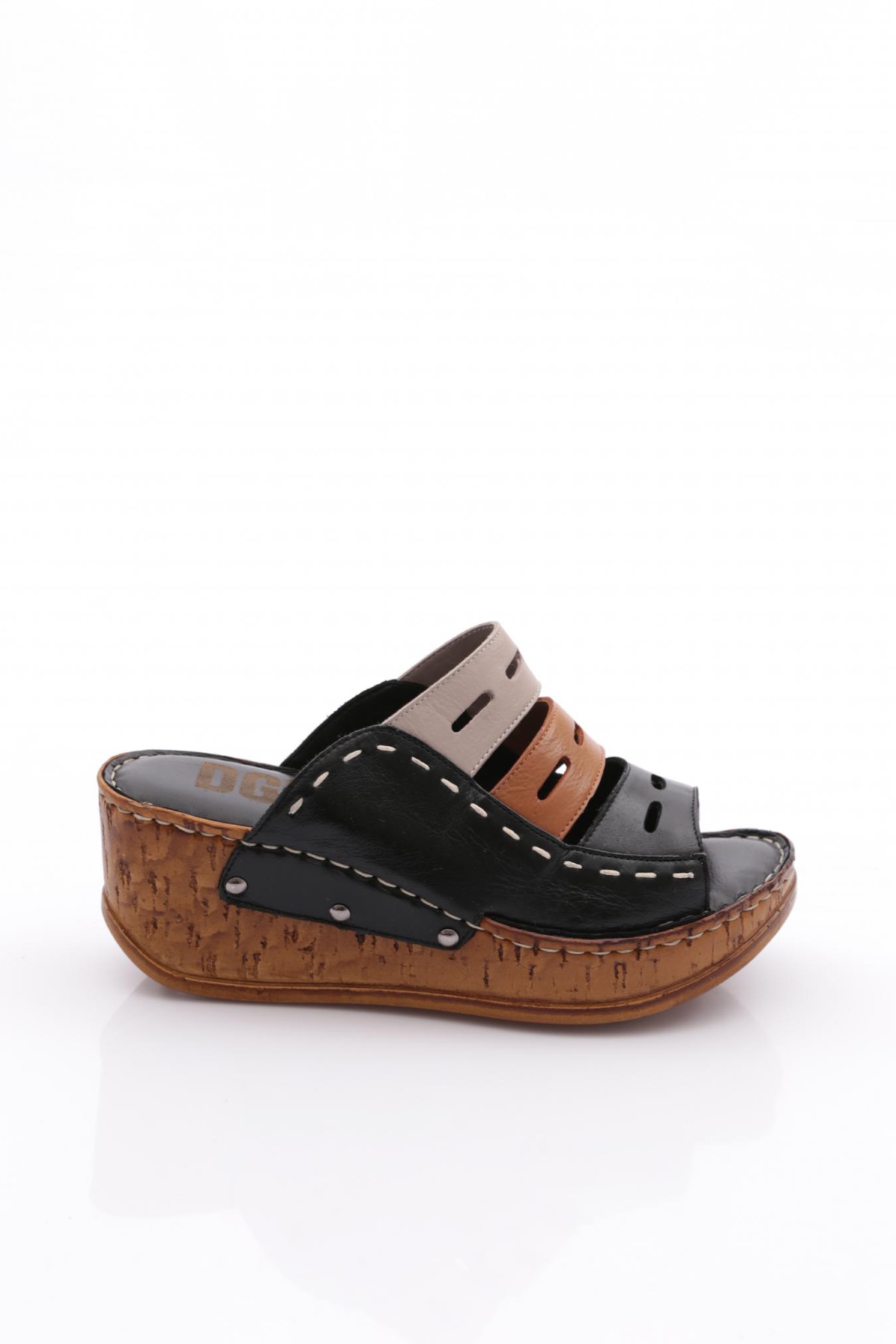 218-2064 Kadin Mega Kalin Taban Terlik - Görsel 2