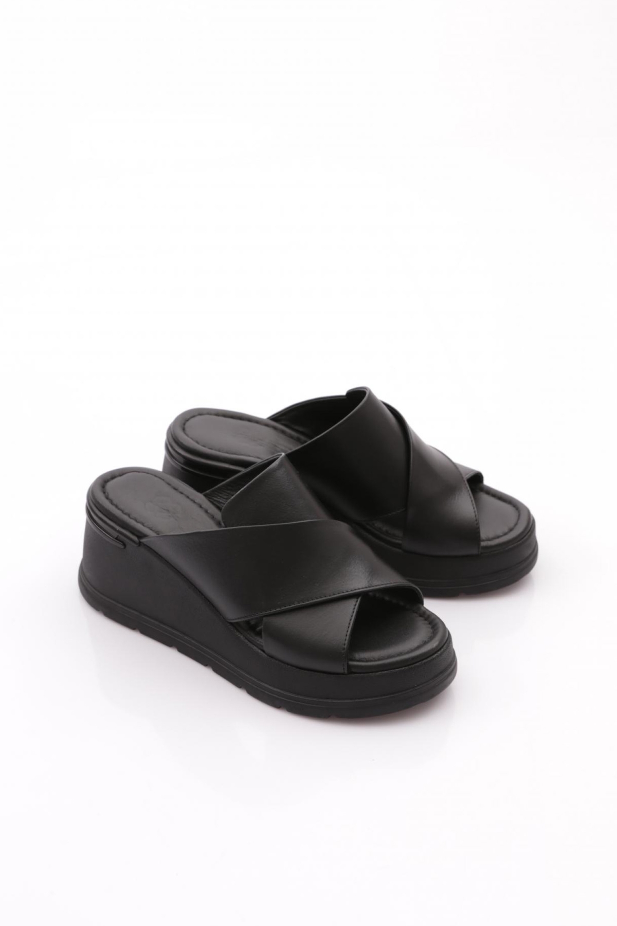 1319-2432 Kadin Kalin Taban Terlik - Görsel 3