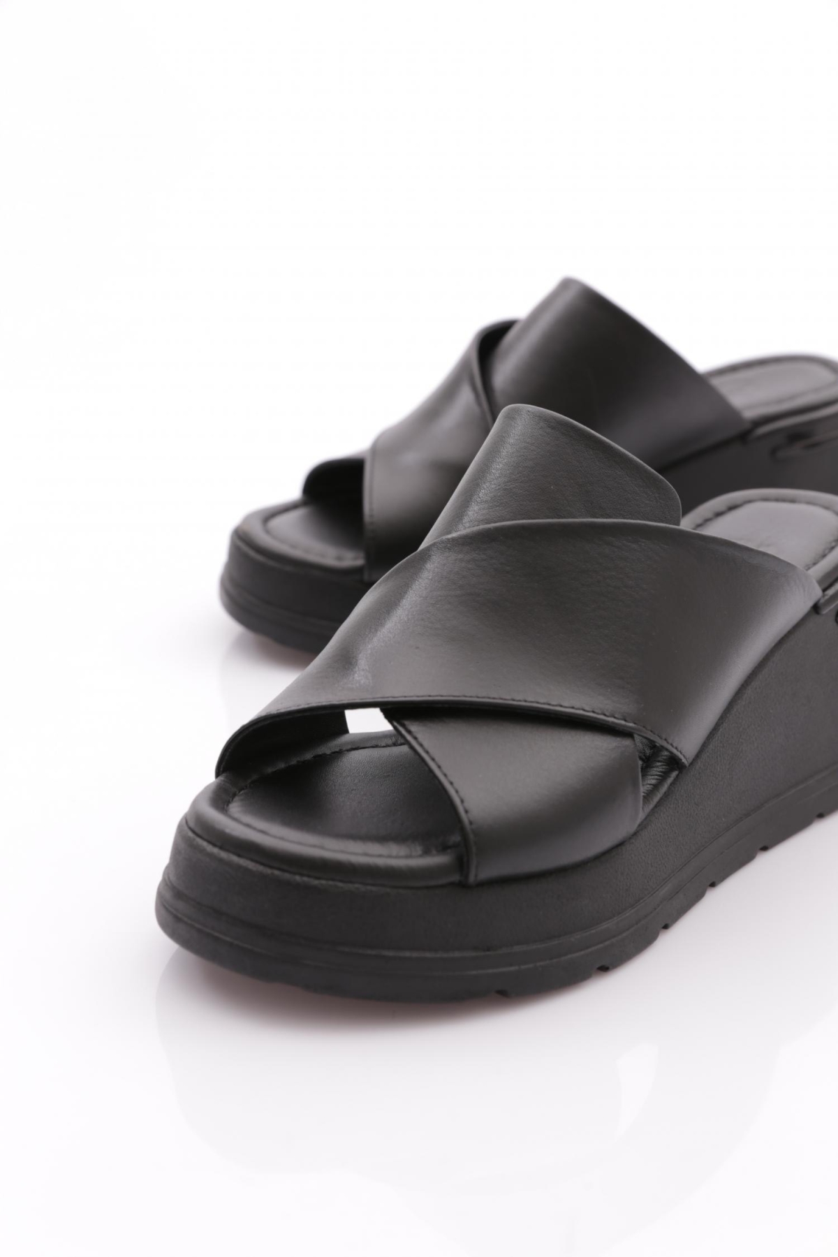 1319-2432 Kadin Kalin Taban Terlik - Görsel 5