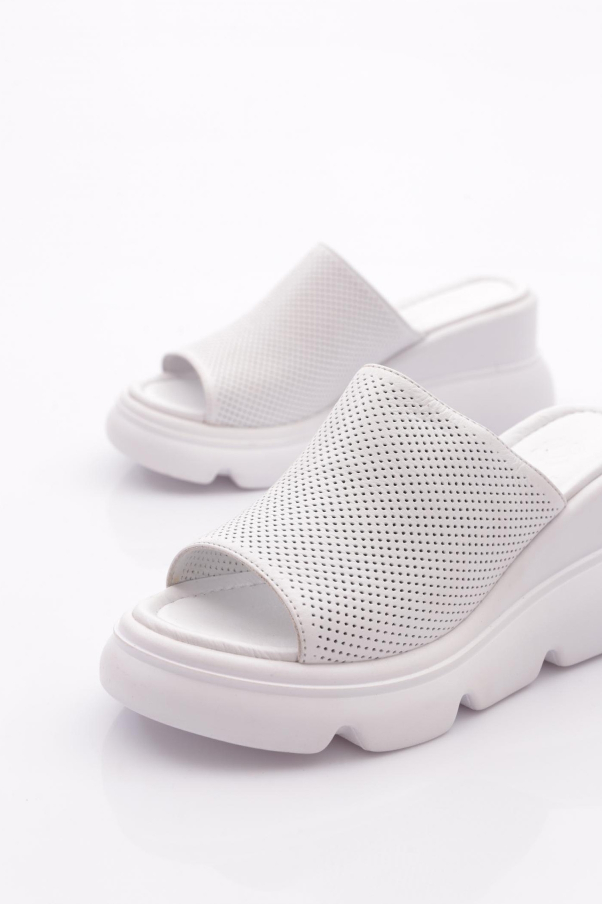 010-10765 Kadin Kalin Taban Terlik - Görsel 5