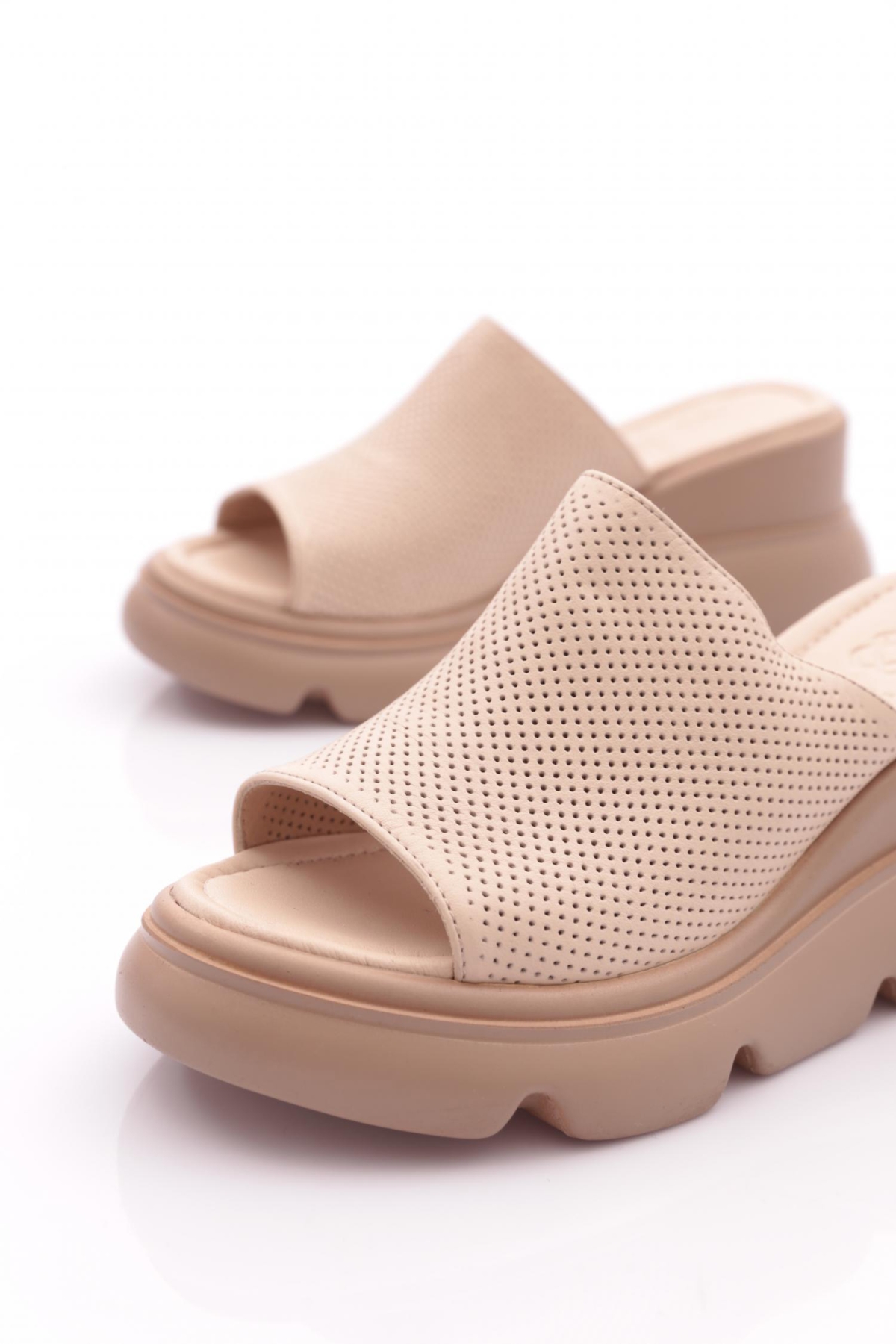 010-10765 Kadin Kalin Taban Terlik - Görsel 5