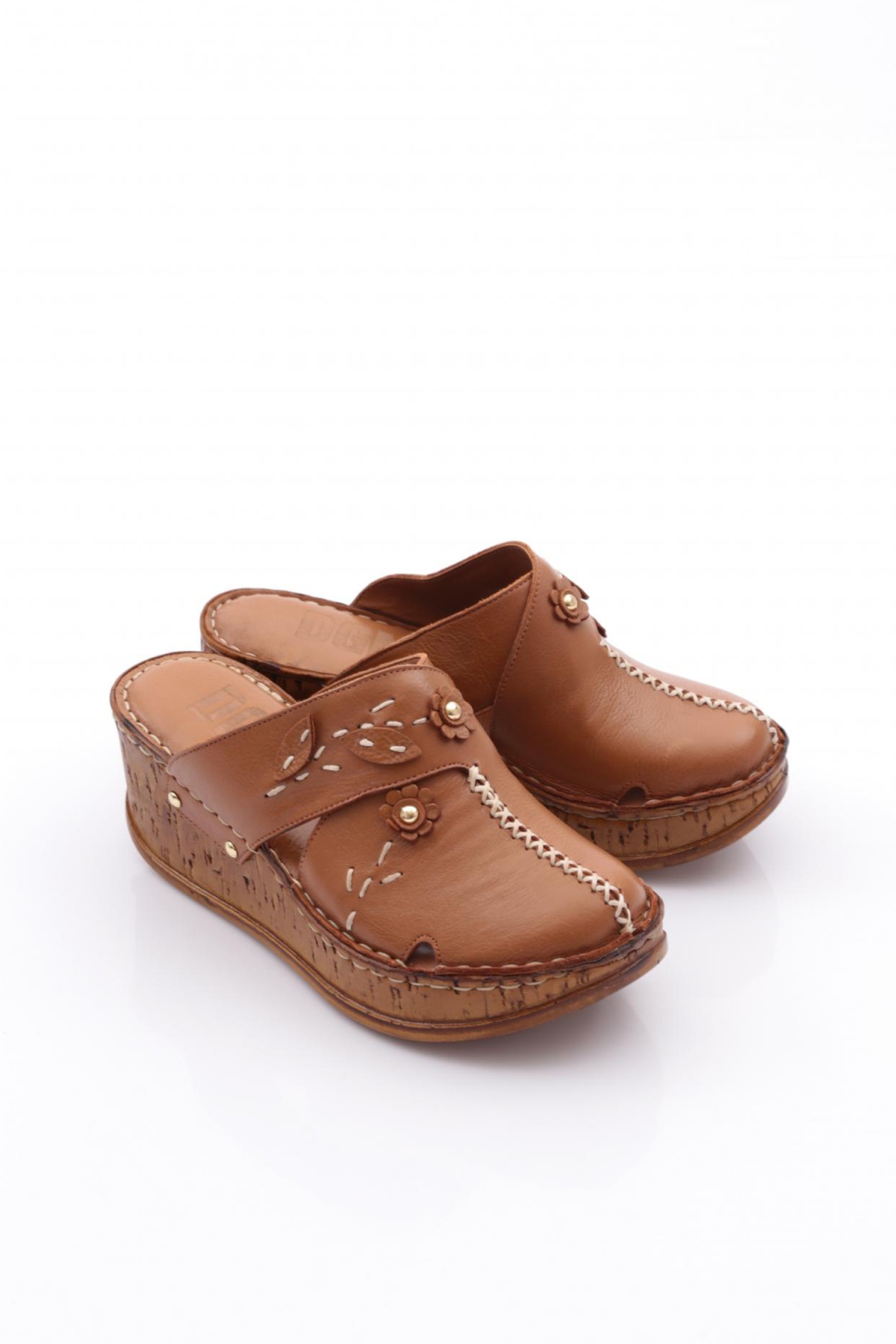 216-2064 Kadin Mega Kalin Taban Terlik - Görsel 3