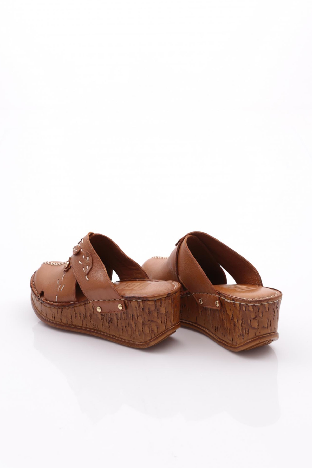 216-2064 Kadin Mega Kalin Taban Terlik - Görsel 4