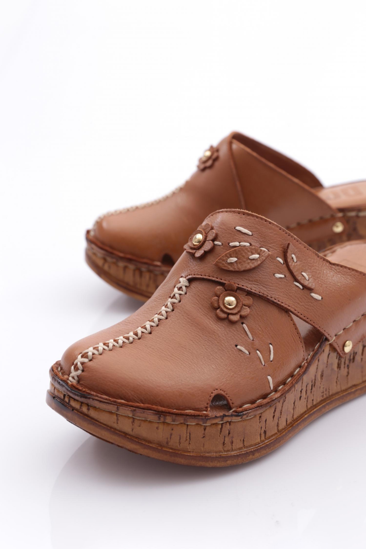 216-2064 Kadin Mega Kalin Taban Terlik - Görsel 5