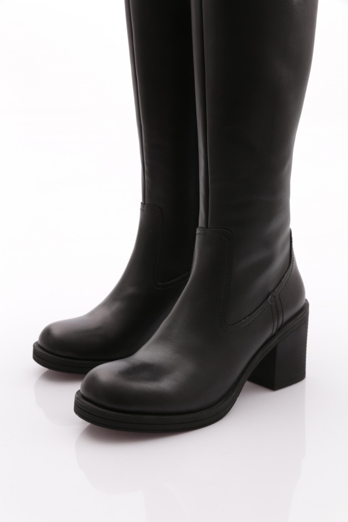 47001 Kadin Topuklu Çizme - Görsel 5