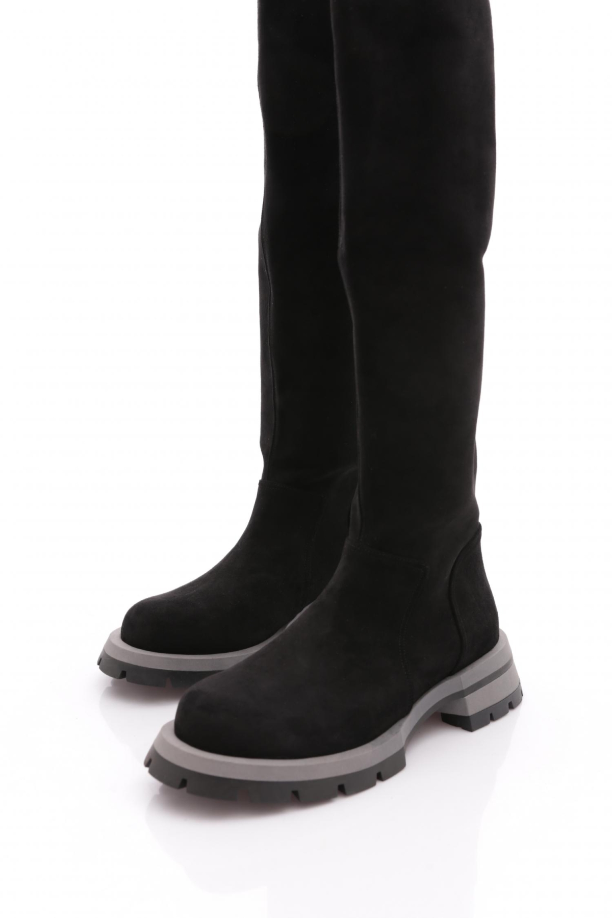 4006 Kadin Knee High Çizme - Görsel 5