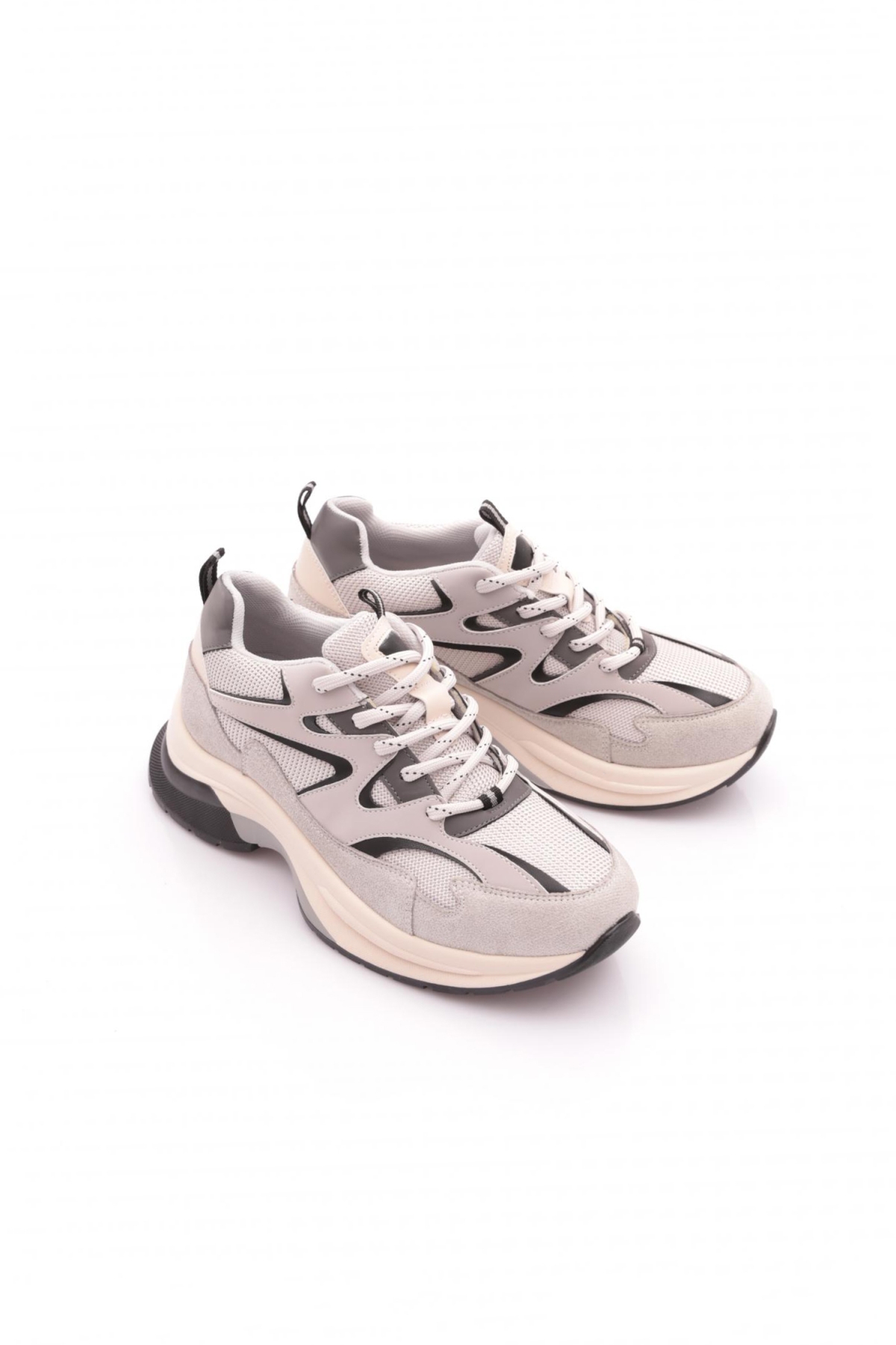 30163 Kadin Bağcikli Spor Ayakkabi - Görsel 3