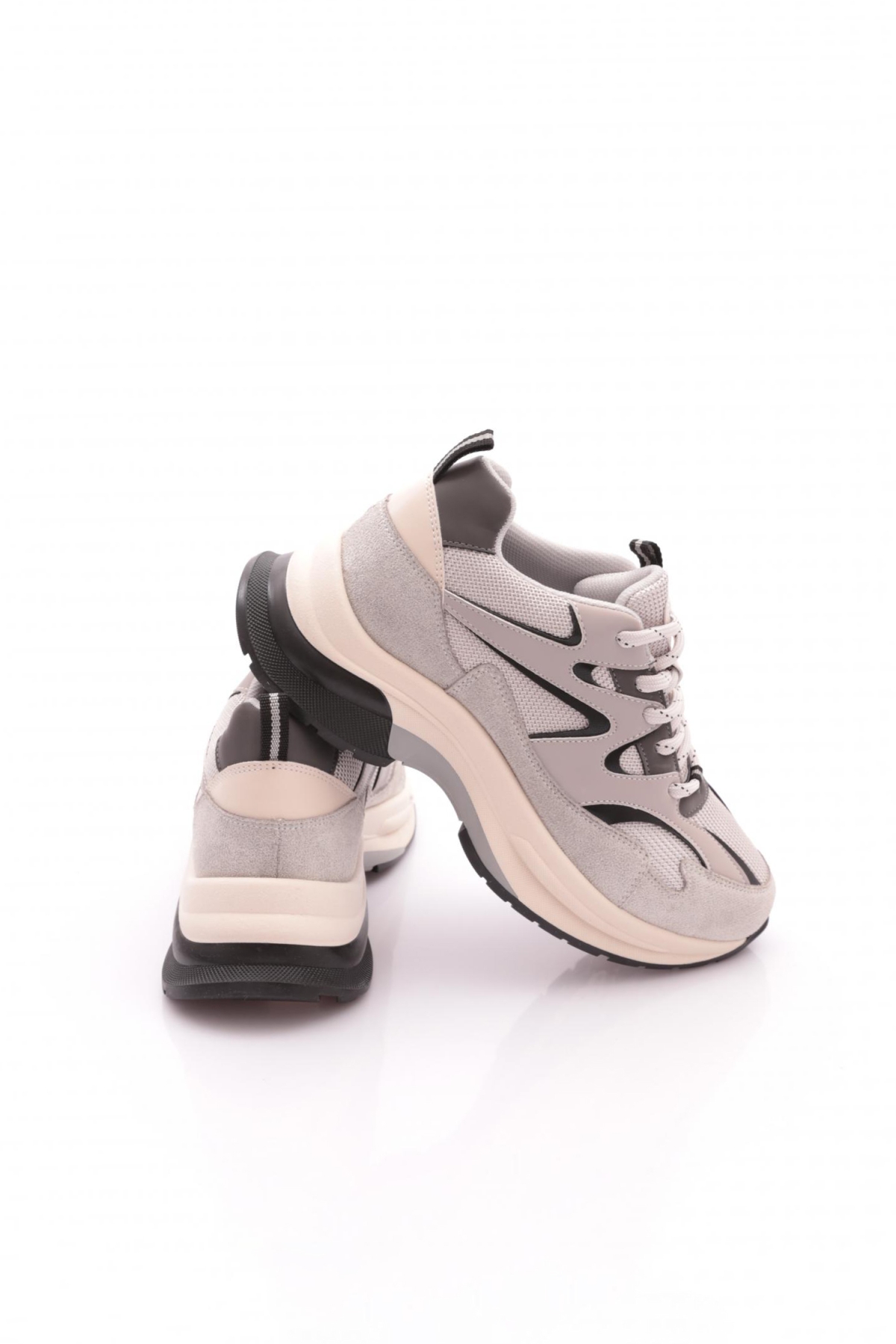 30163 Kadin Bağcikli Spor Ayakkabi - Görsel 4