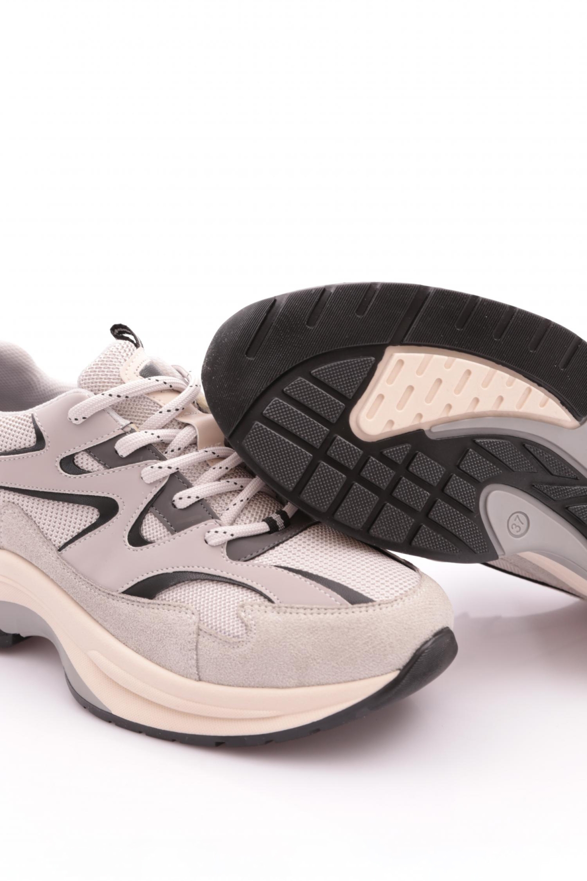 30163 Kadin Bağcikli Spor Ayakkabi - Görsel 5
