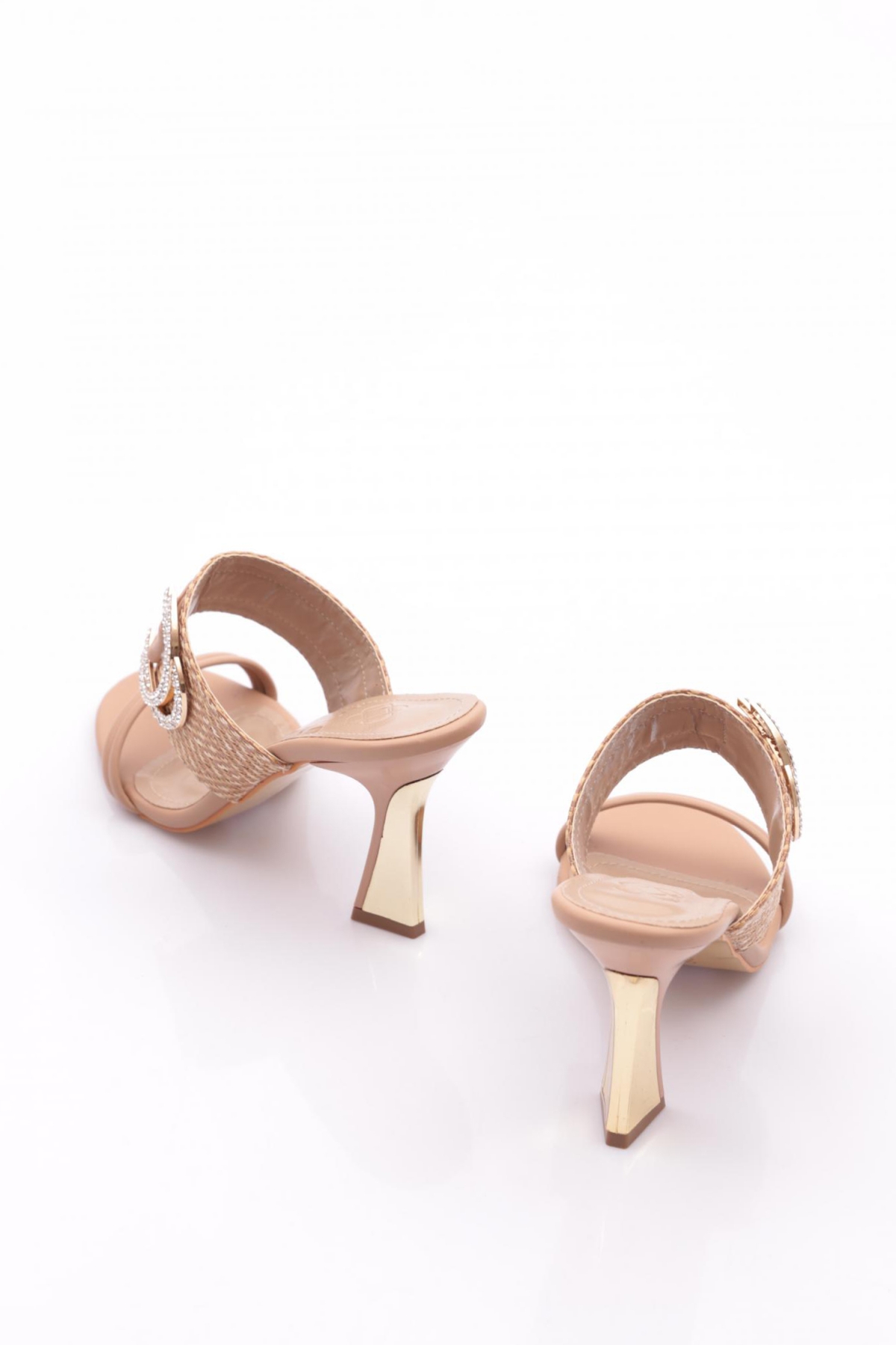 6007 Kadin Topuklu Terlik - Görsel 4