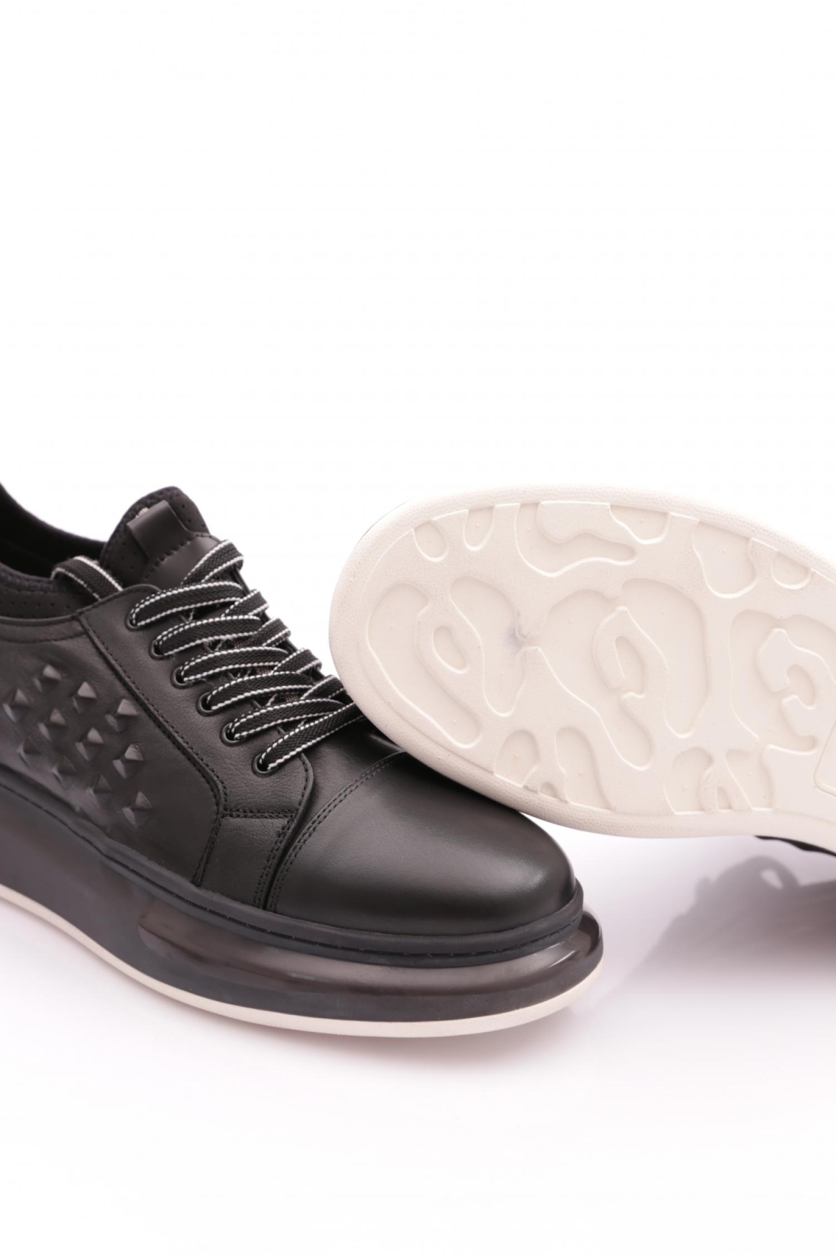 17226-Ss Erkek Bağcıklı Casual Sneacker Ayakkabı - Görsel 5