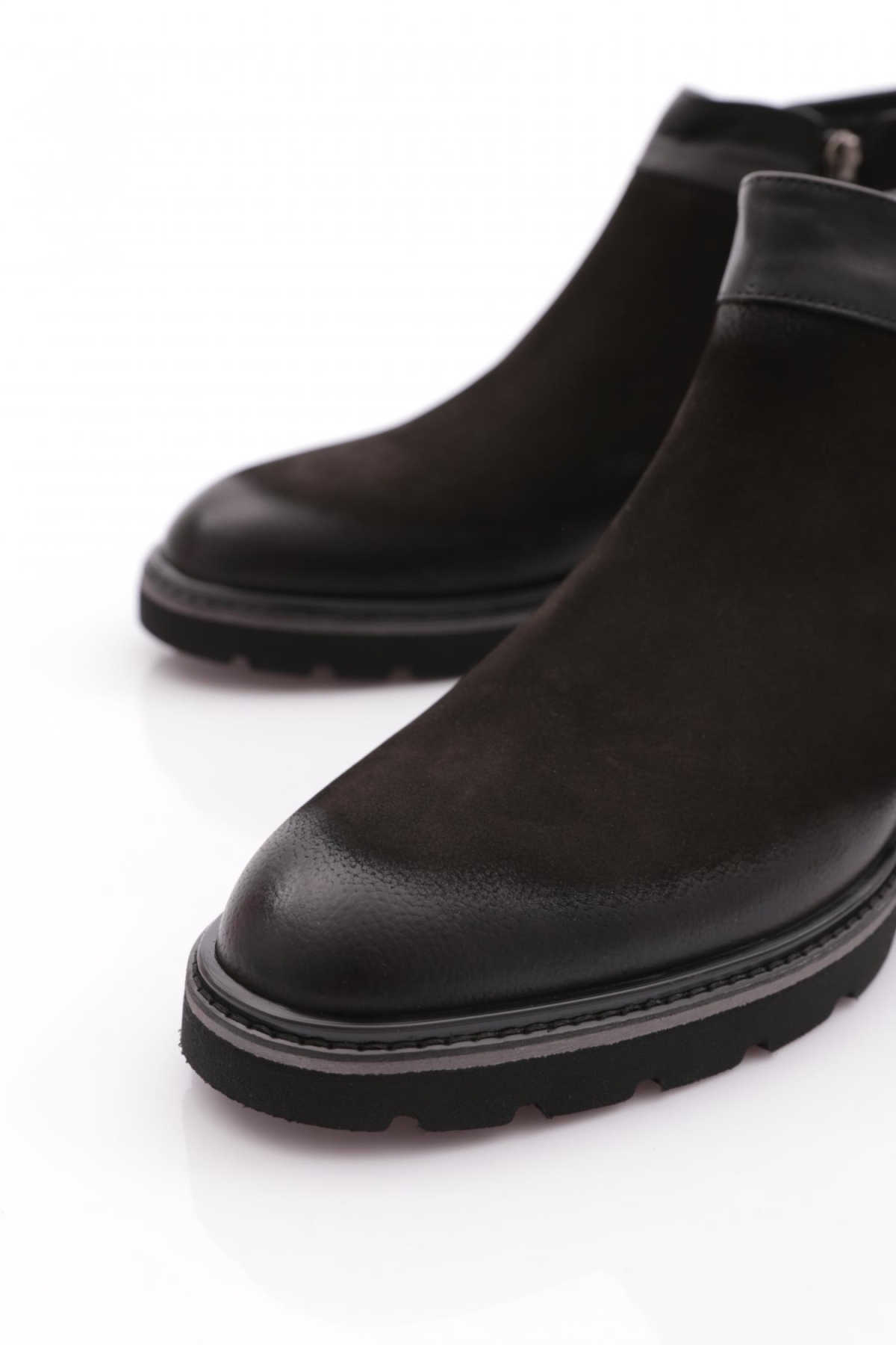 1939 Erkek Fermuar Detayli Bot - Görsel 5