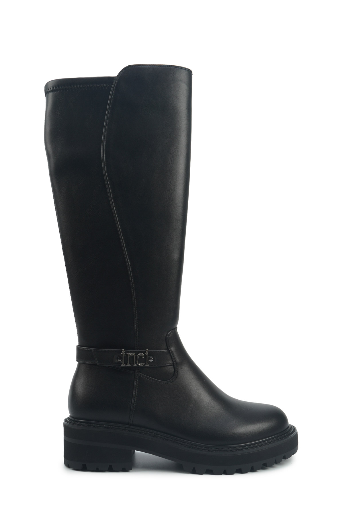 INCI ELARA 5PR Siyah Kadın Topuklu Çizme - Görsel 2