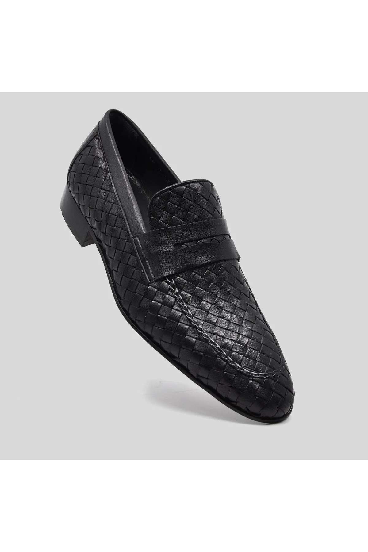 2090 Erkek Örgülü Neolit Taban Klasik Ayakkabı - Görsel 4