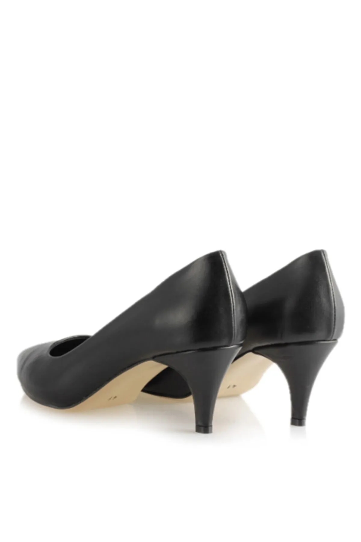 Nish Exclusive 324 Kadın Deri Klasik Stiletto - Görsel 6