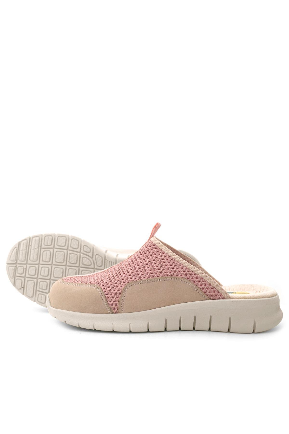 Medikal Pudra Krem Tabanlı Comfort Spor Terlik - Görsel 9