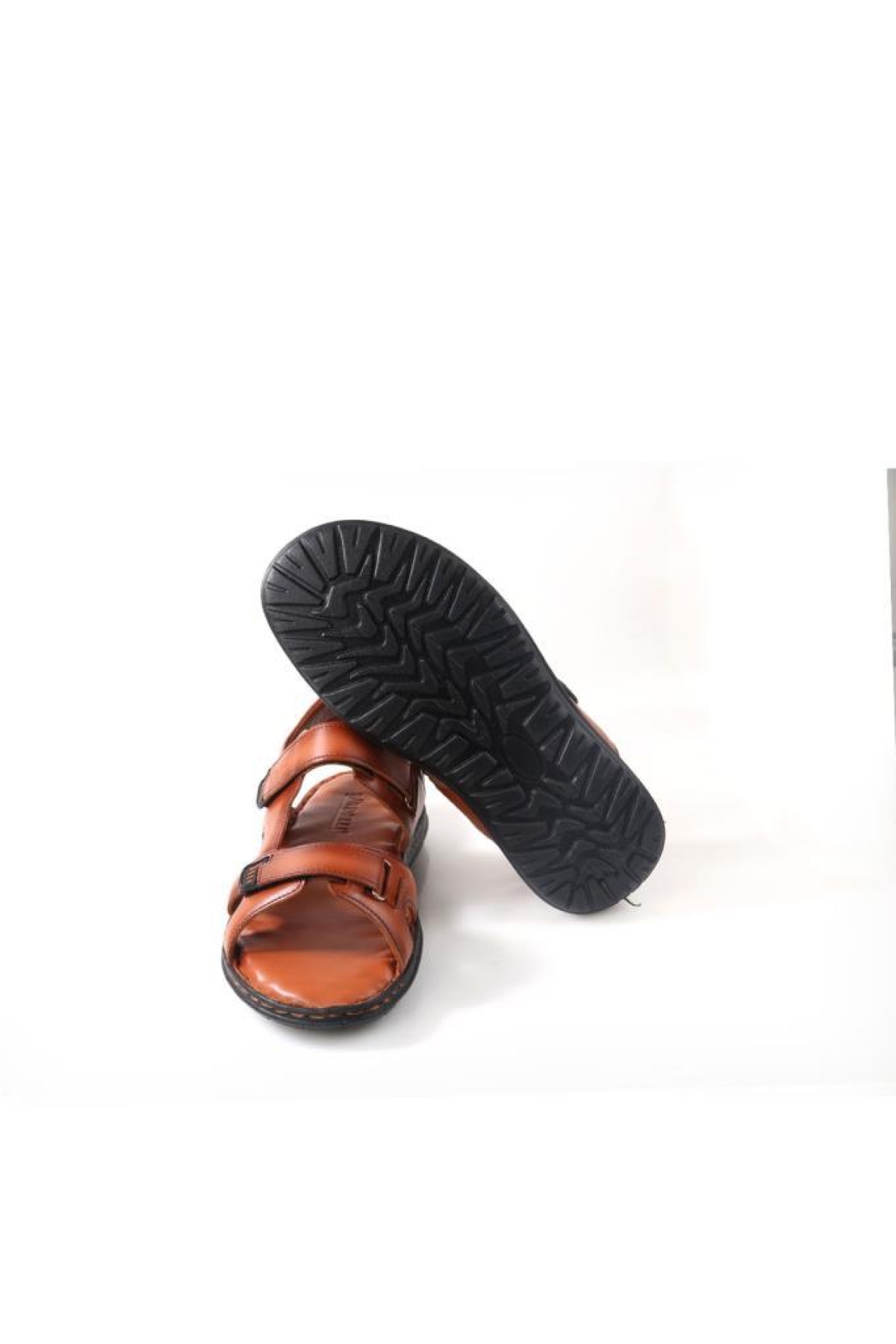 Tardelli 186 Orto Pedik Masaj Tabanlı Erkek Deri Sandalet - Görsel 5