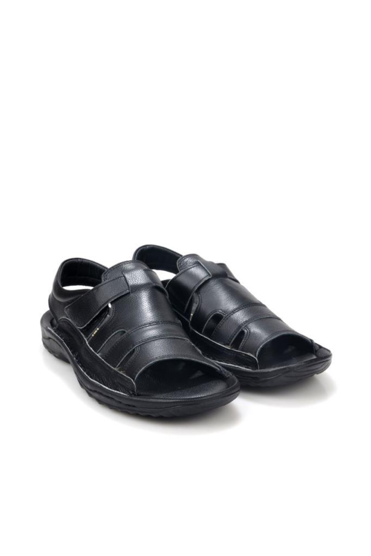 Pisagor Ps-33720 Erkek Ortopedik Deri Sandalet - Görsel 3