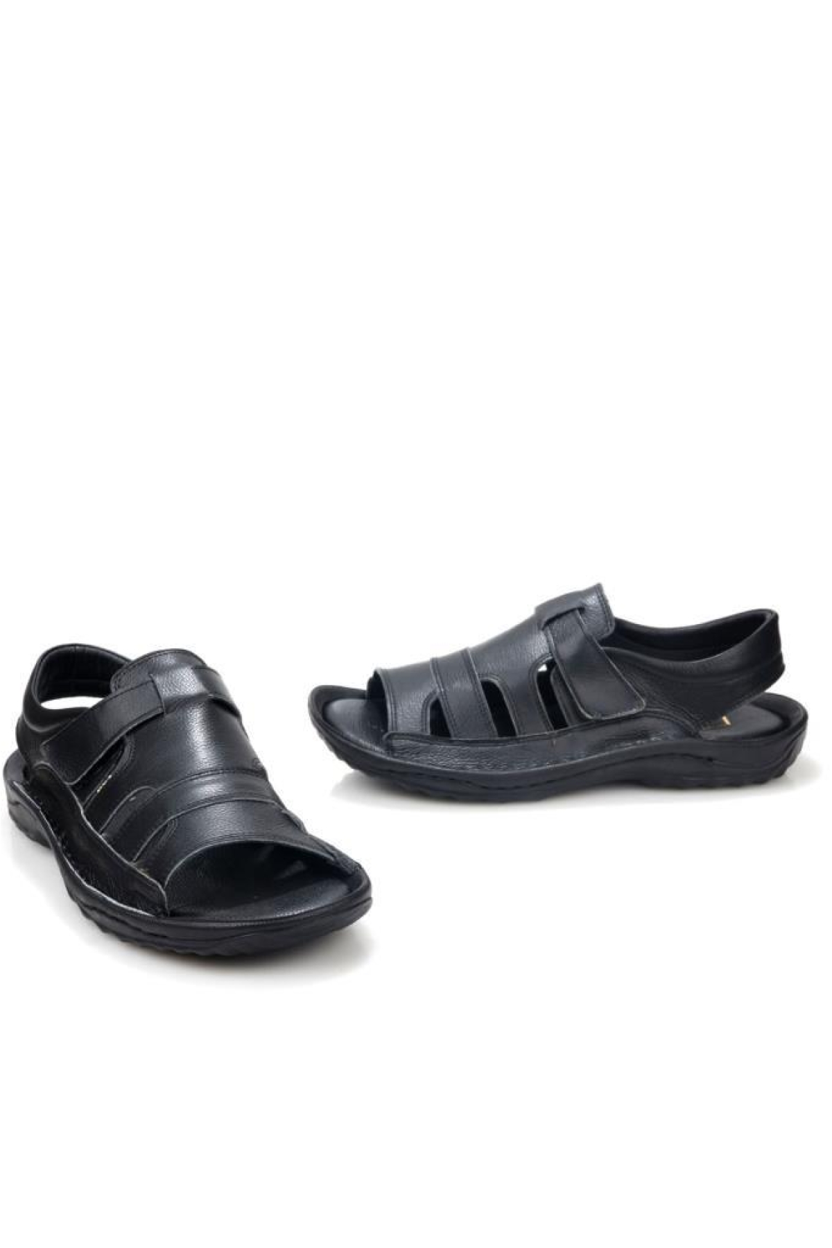 Pisagor Ps-33720 Erkek Ortopedik Deri Sandalet - Görsel 5