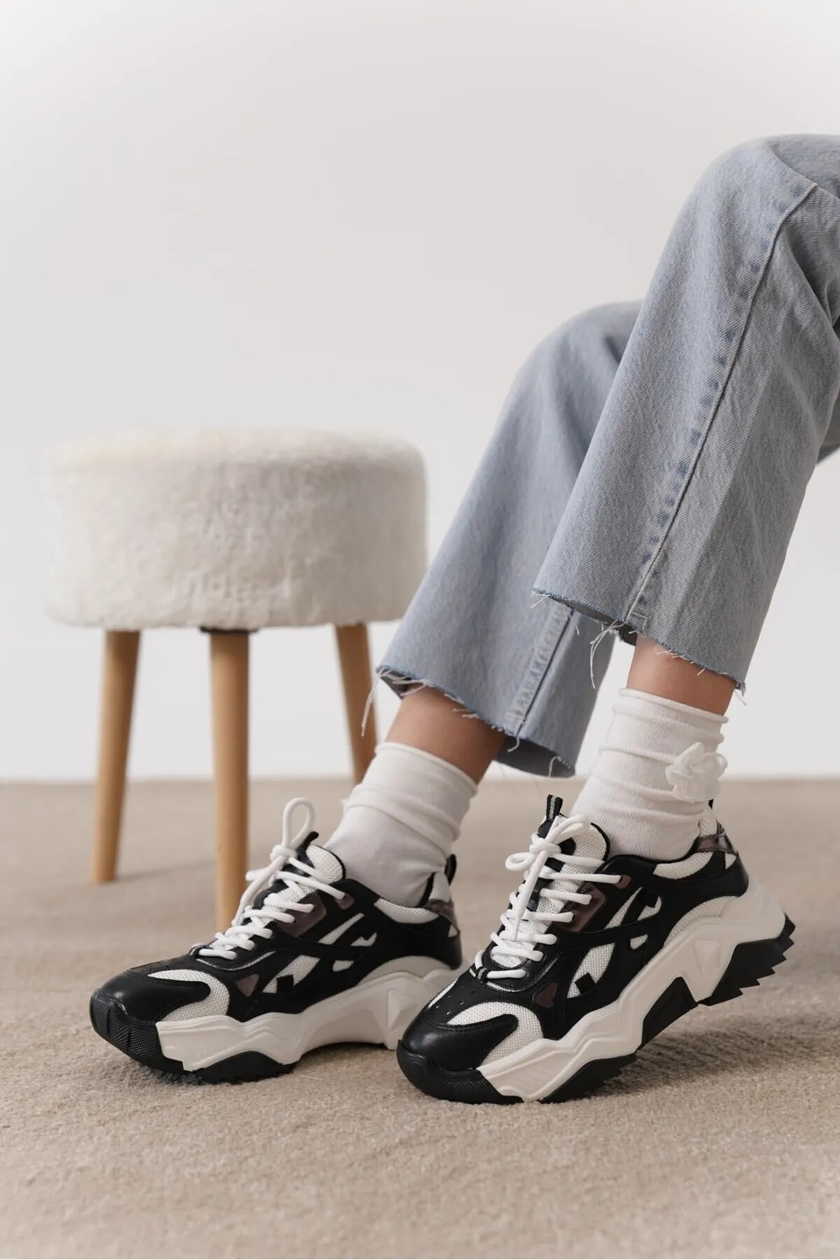 Sms 65137-26 Kadın Rahat Spor Ayakkabı - Görsel 2