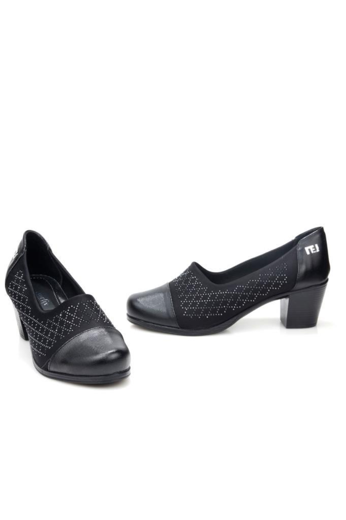 Nrfx 03231 Kadın Feta Topuklu Ayakkabı - Görsel 4