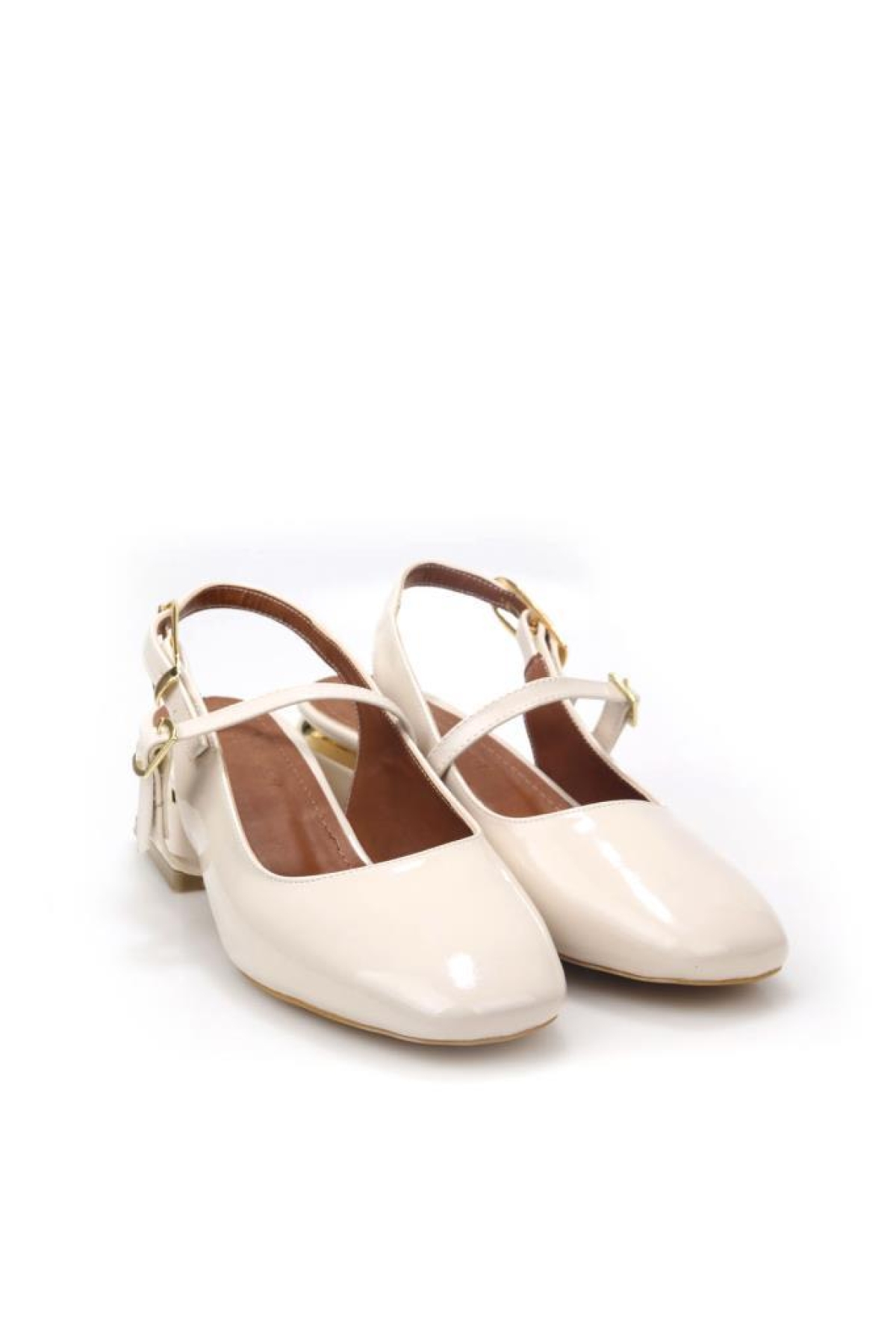 Pisagor Ps-33710 Arkası Açık Kadın Topuklu Ayakkabı - Görsel 3