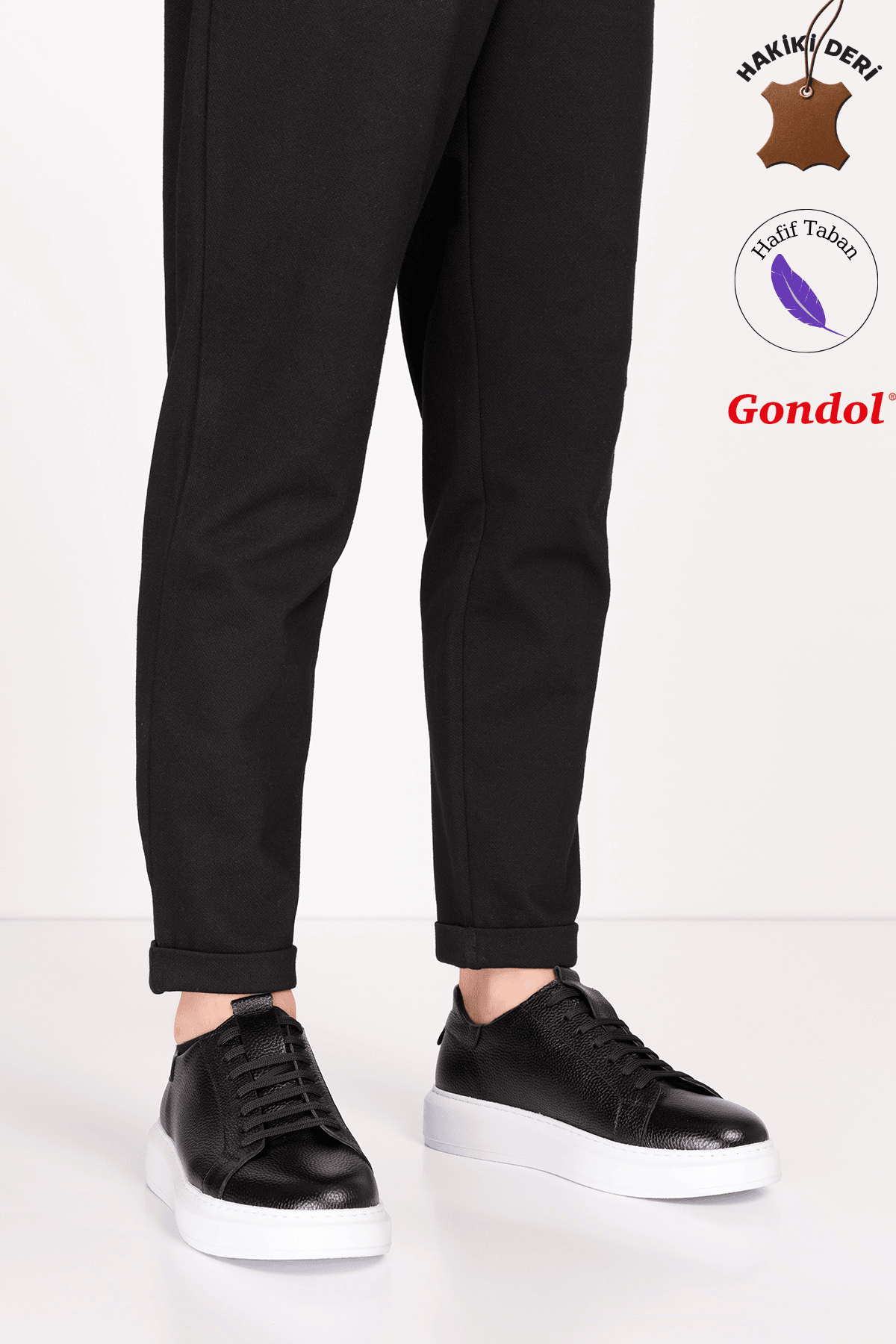 Gondol Içi Dışı Hakiki Deri Günlük Rahat Ayakkabı mals.352 - Görsel 2