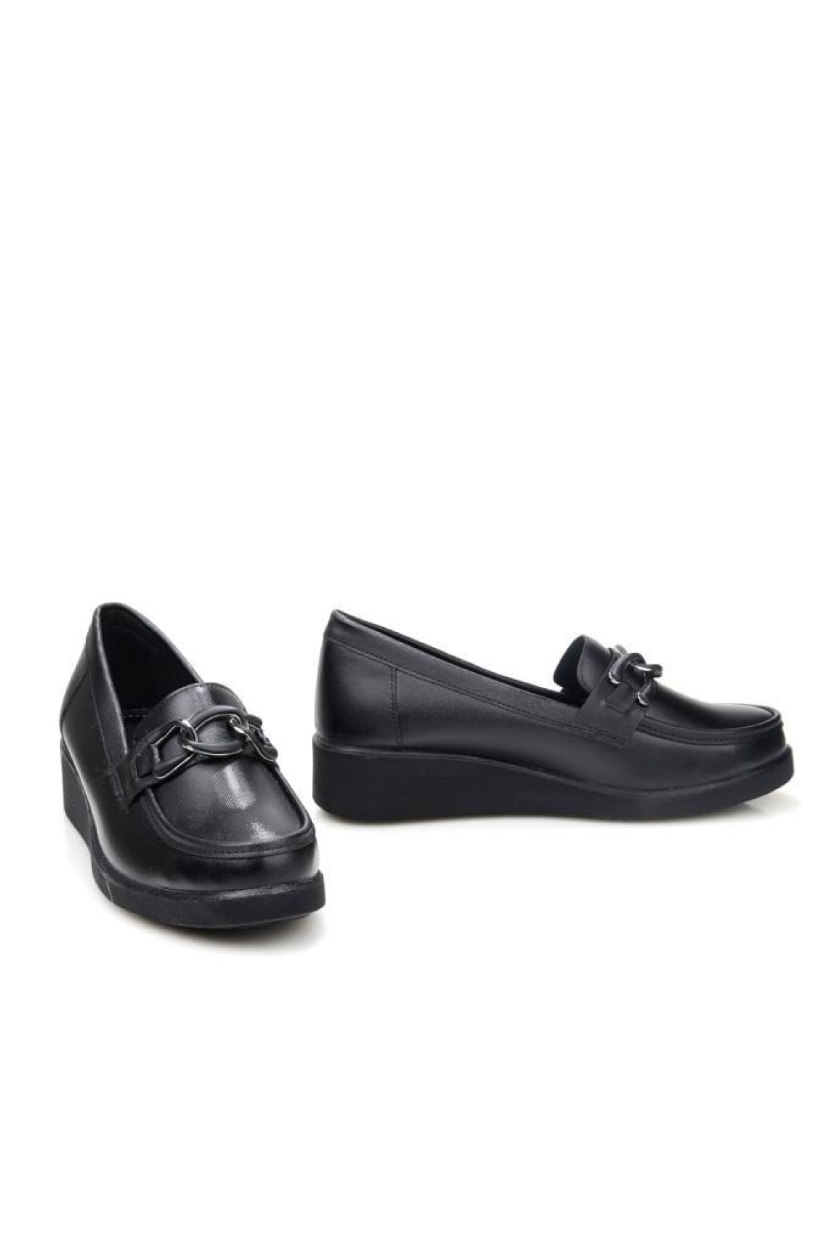 Nrfx 03348 Kadın Dolgu Topuklu Ayakkabı - Görsel 5