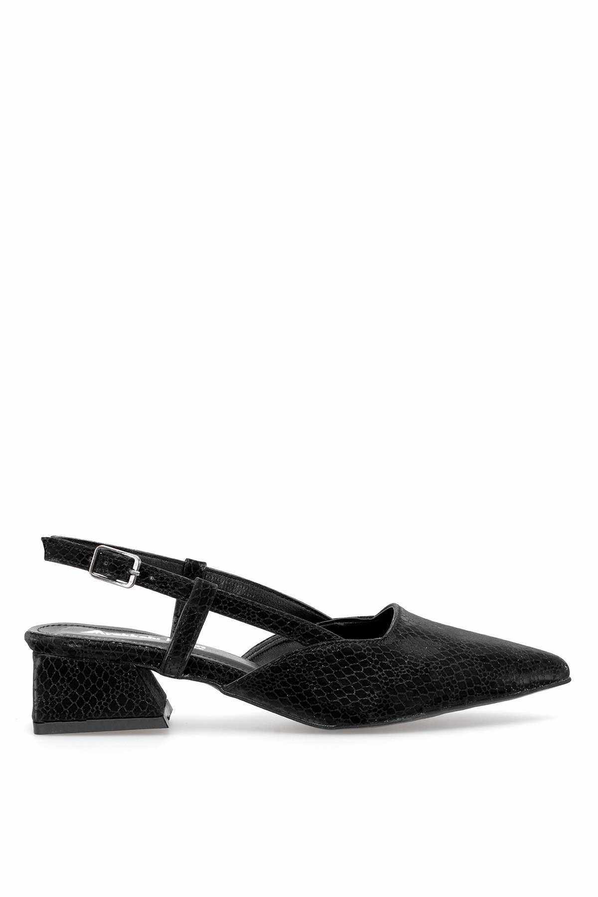 Elit MST501Y Kadın Klasik Topuklu ayakkabı Siyah - Görsel 2