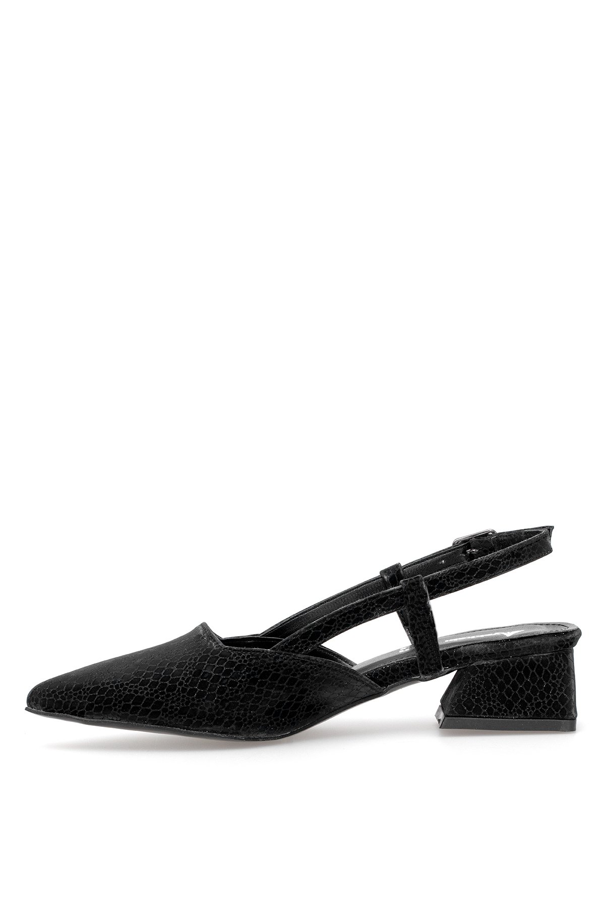Elit MST501Y Kadın Klasik Topuklu ayakkabı Siyah - Görsel 4