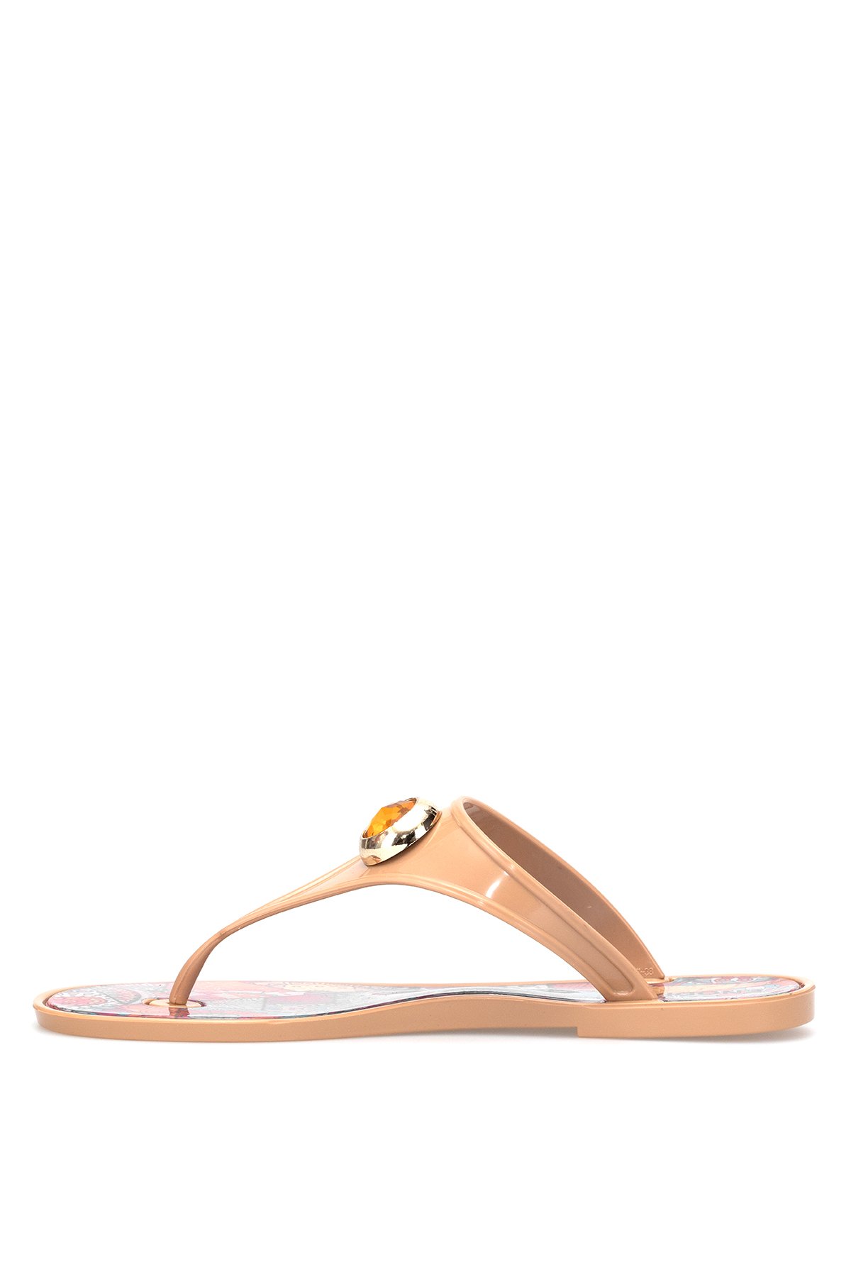 Elit KDRJ9003-2 Kadın Parmak Arası Terlik Ten - Görsel 4