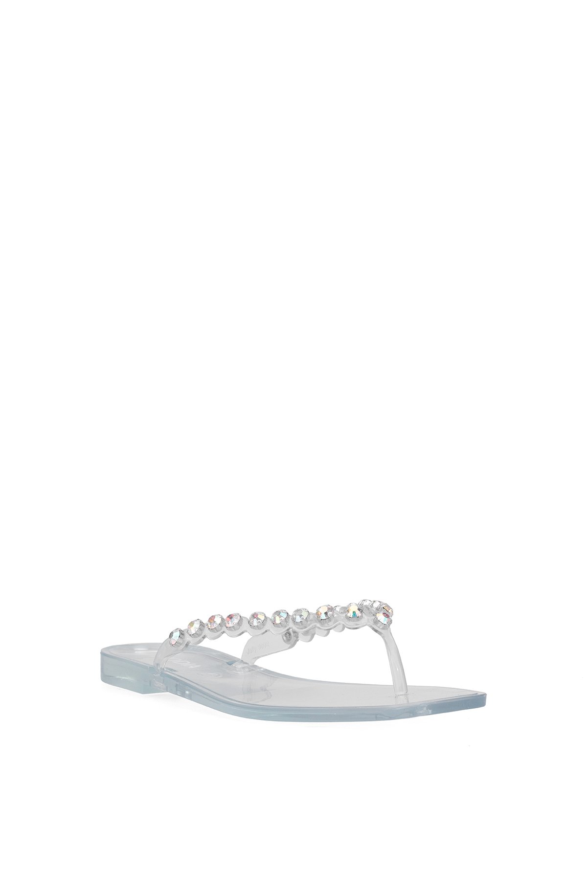 Elit KDRJ002-1 Kadın Parmak Arası Terlik Şeffaf - Görsel 3