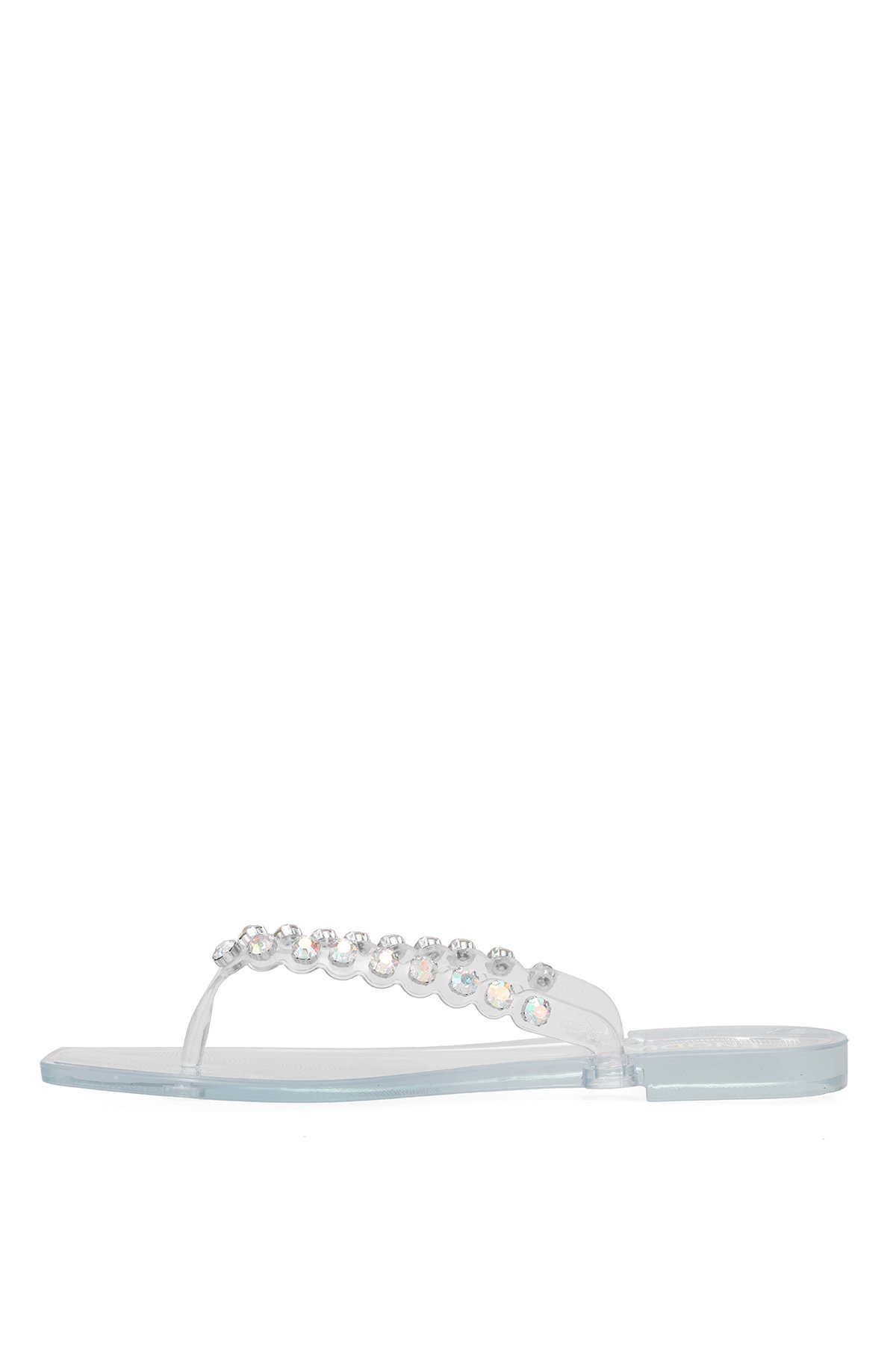 Elit KDRJ002-1 Kadın Parmak Arası Terlik Şeffaf - Görsel 4