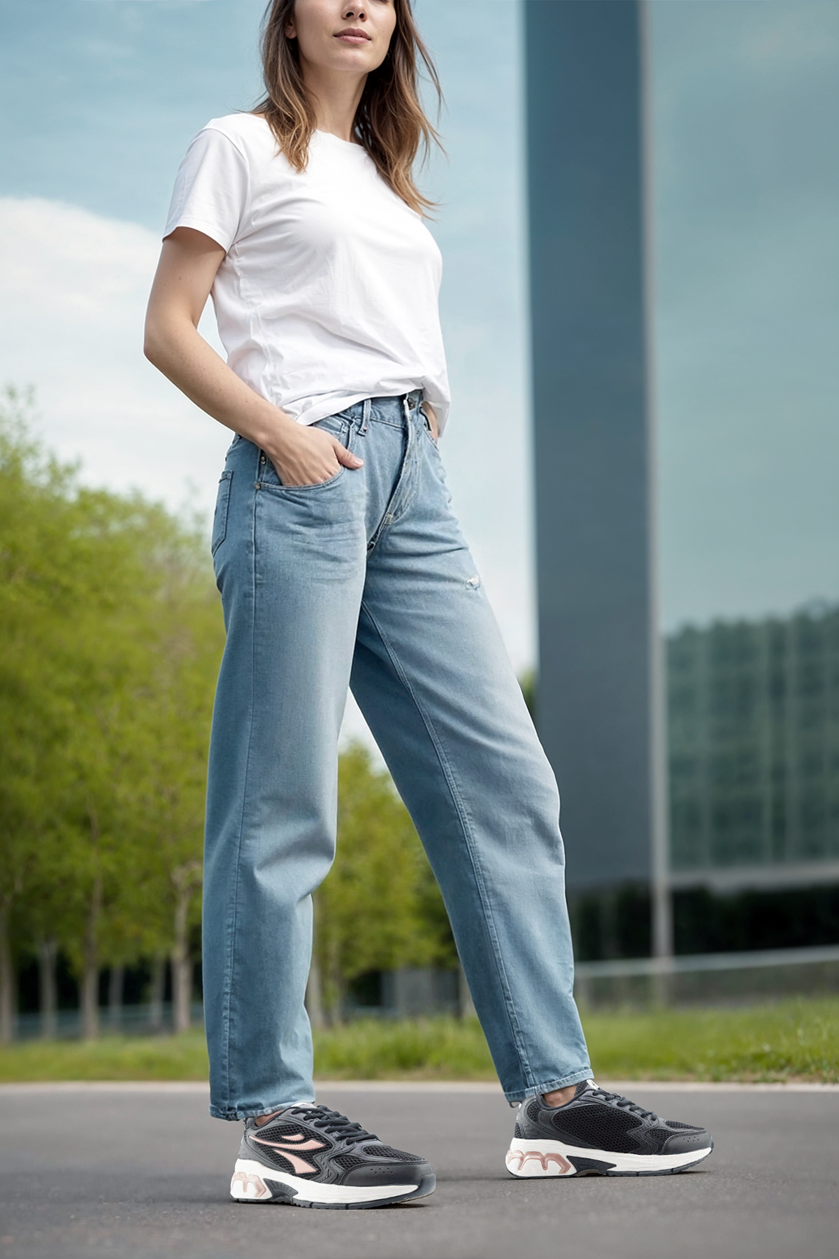 CHUCK WMN 5FX Siyah Kadın Sneaker - Görsel 3