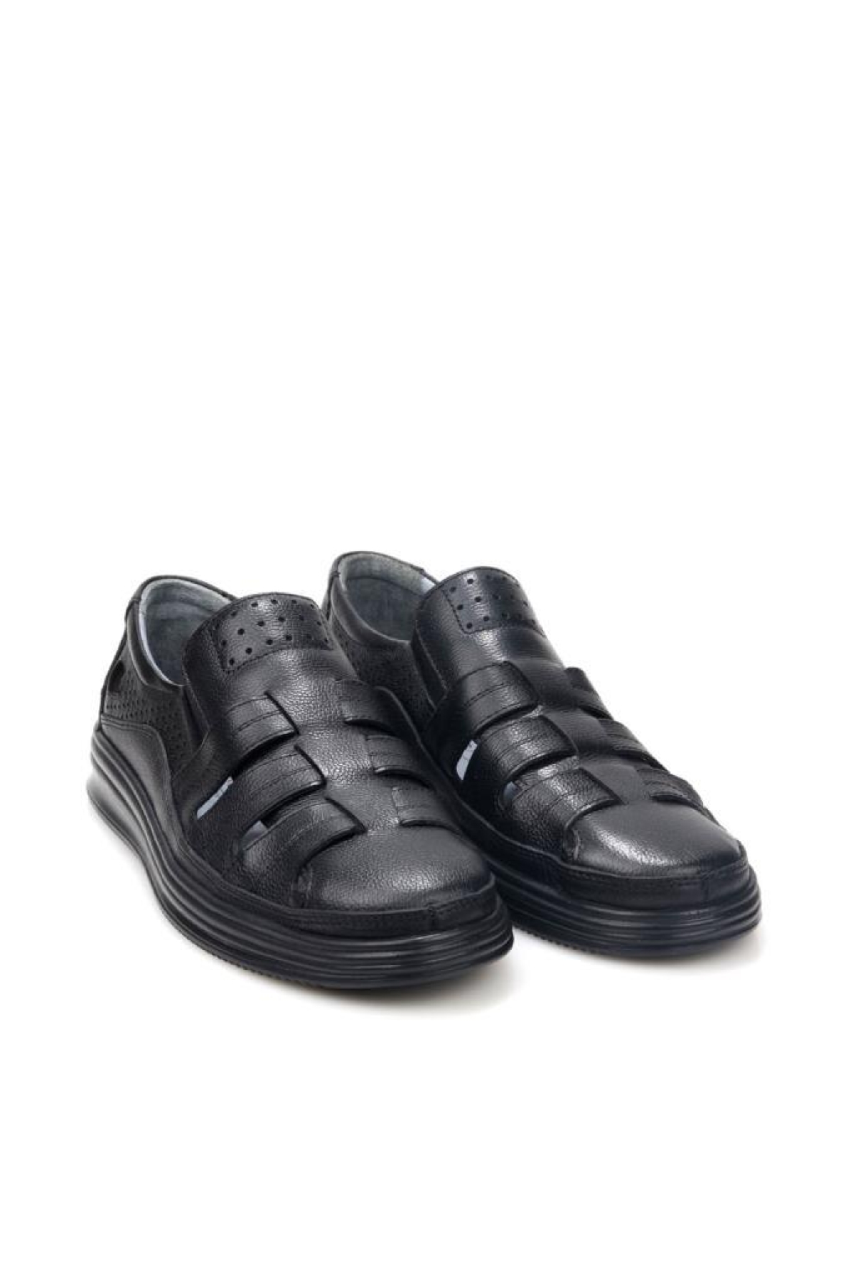 Bms 03204 Ortopedik Erkek Günlük Deri Yazlık Ayakkabı - Görsel 3