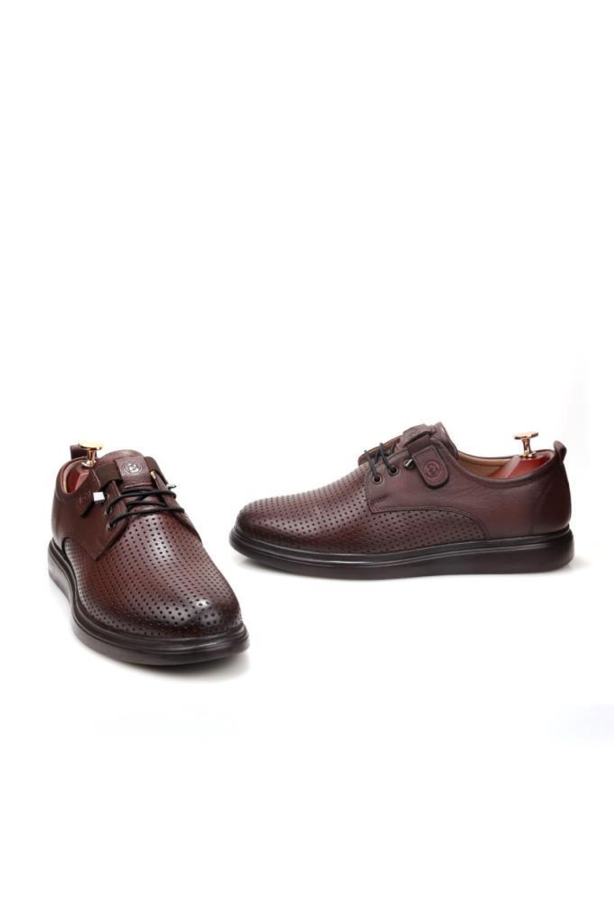 Bms 03206 Erkek Deri Günlük Yazlık Delikli Ayakkabı - Görsel 4