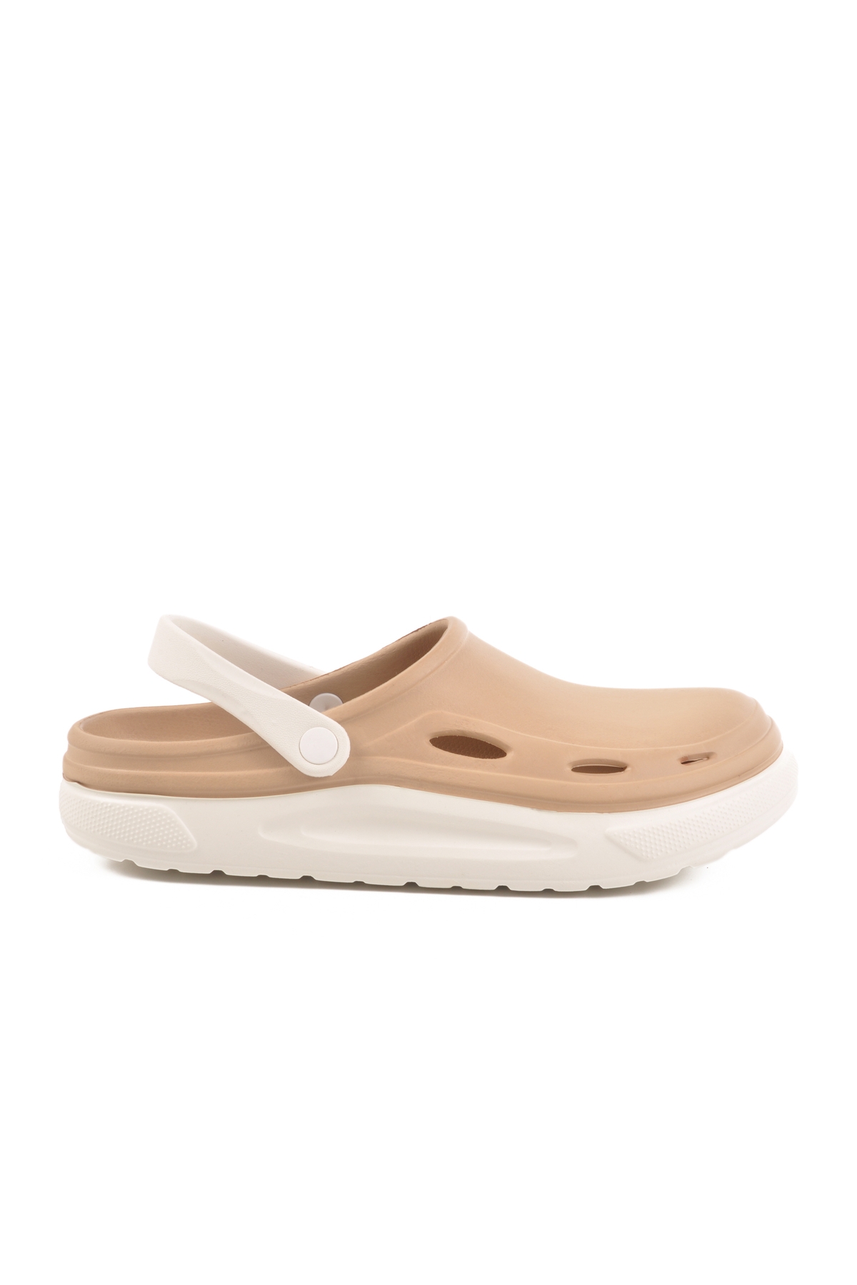 Bej Hafif Eva Erkek Sabo Terlik Cat M - Görsel 2