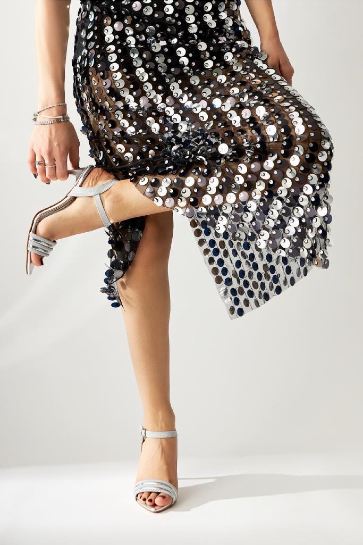 Mnrs 03359 8,5 Cm Topuklu Kadın Stiletto Abiye Ayakkabı - Görsel 2