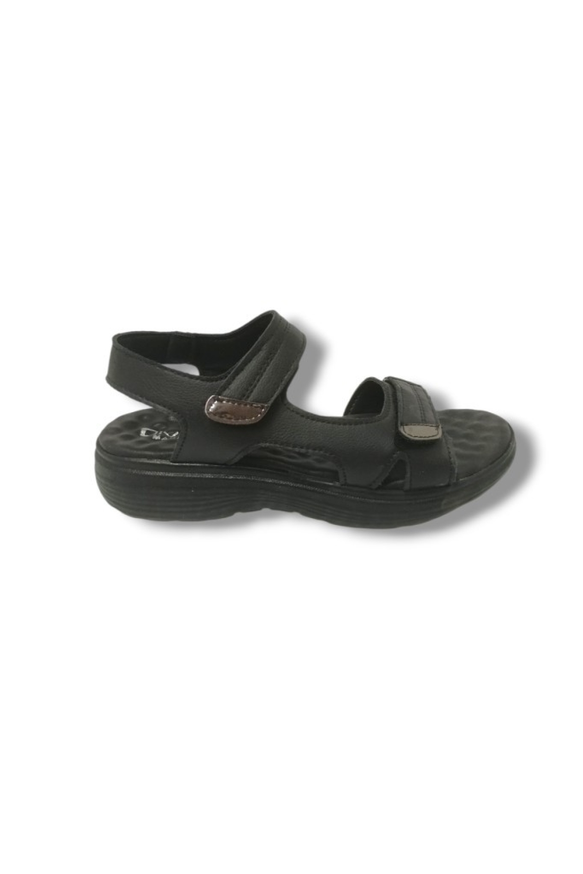805-25 Deri Anatomik Cırt Bant Kadın Sandalet - Görsel 3